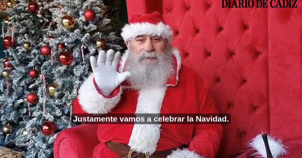Papa Noel: “Me llega al corazón cuando un niño me pide que todo vaya bien en casa”