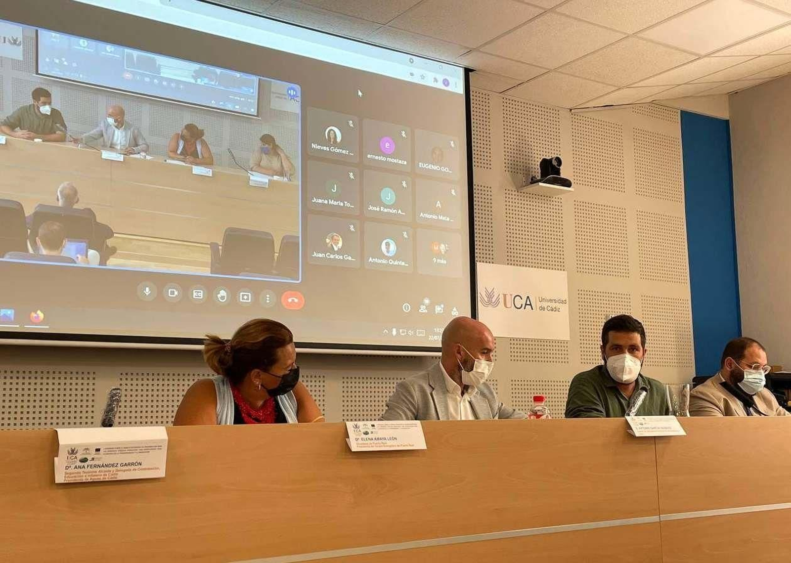 Participación de Chiclana Natural en la jornada sobre transparencia organizada por la UCA.