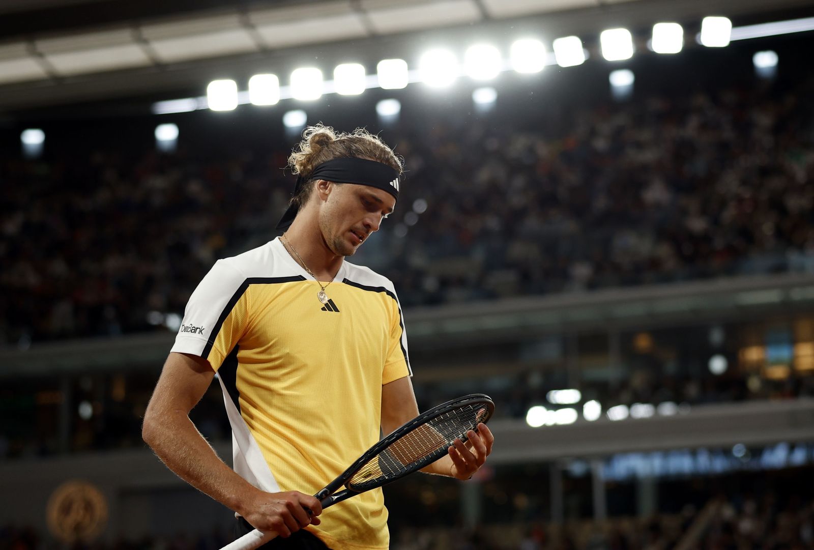 Las fotos del adiós de Nadal en Roland Garros