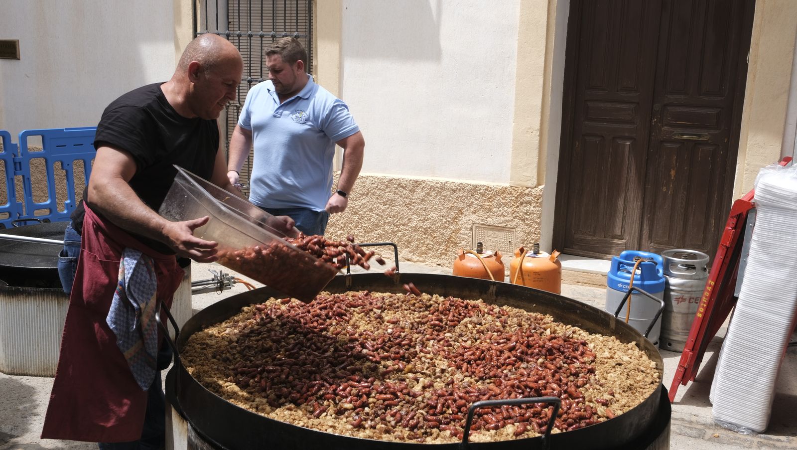 Imágenes del concurso de cata de vinos de las Fiestas de Abrucena 2022