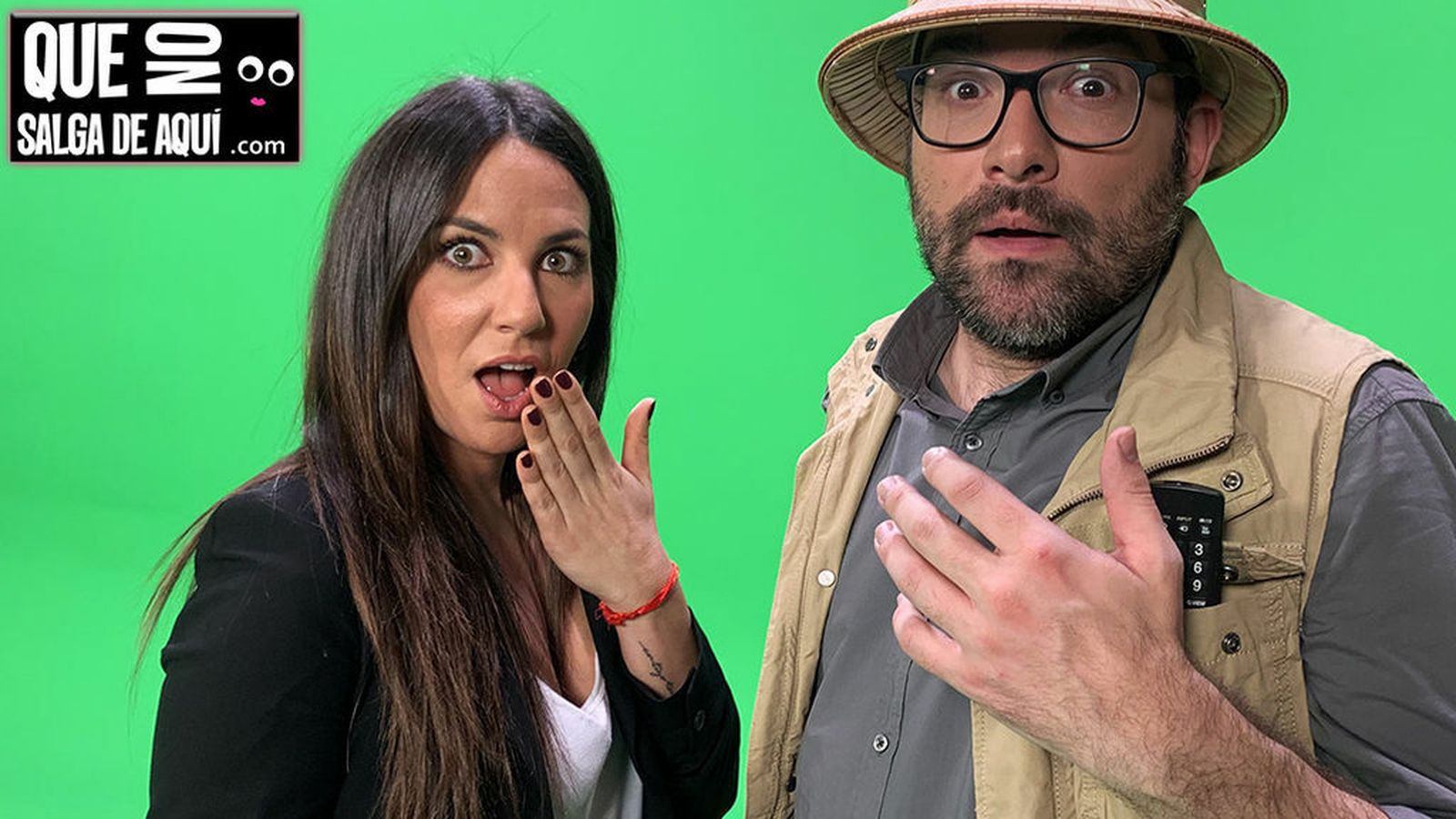 Irene Junquera y Nacho García en el nuevo 'Safari, a la caza de la tele'