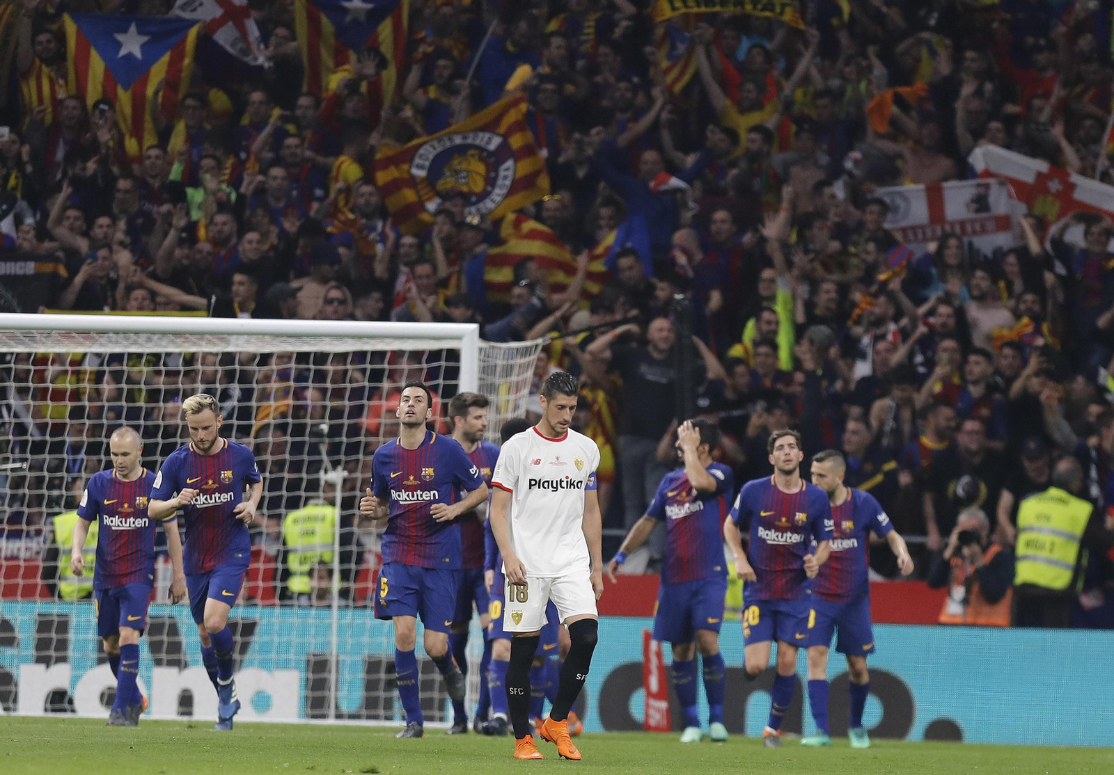 Las imágenes de la final de la Copa del Rey