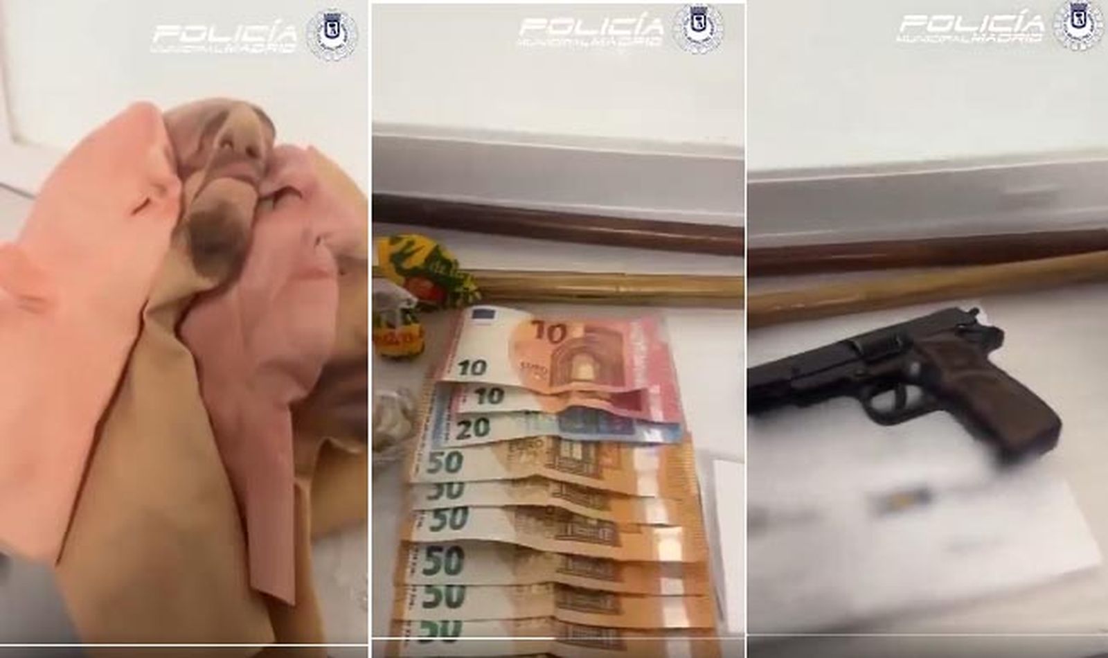 Capturas de la Policía de Madrid