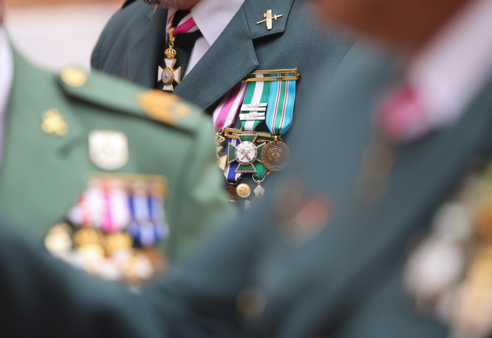 La Guardia Civil de Málaga homenajea a los agentes retirados en su 179 aniversario