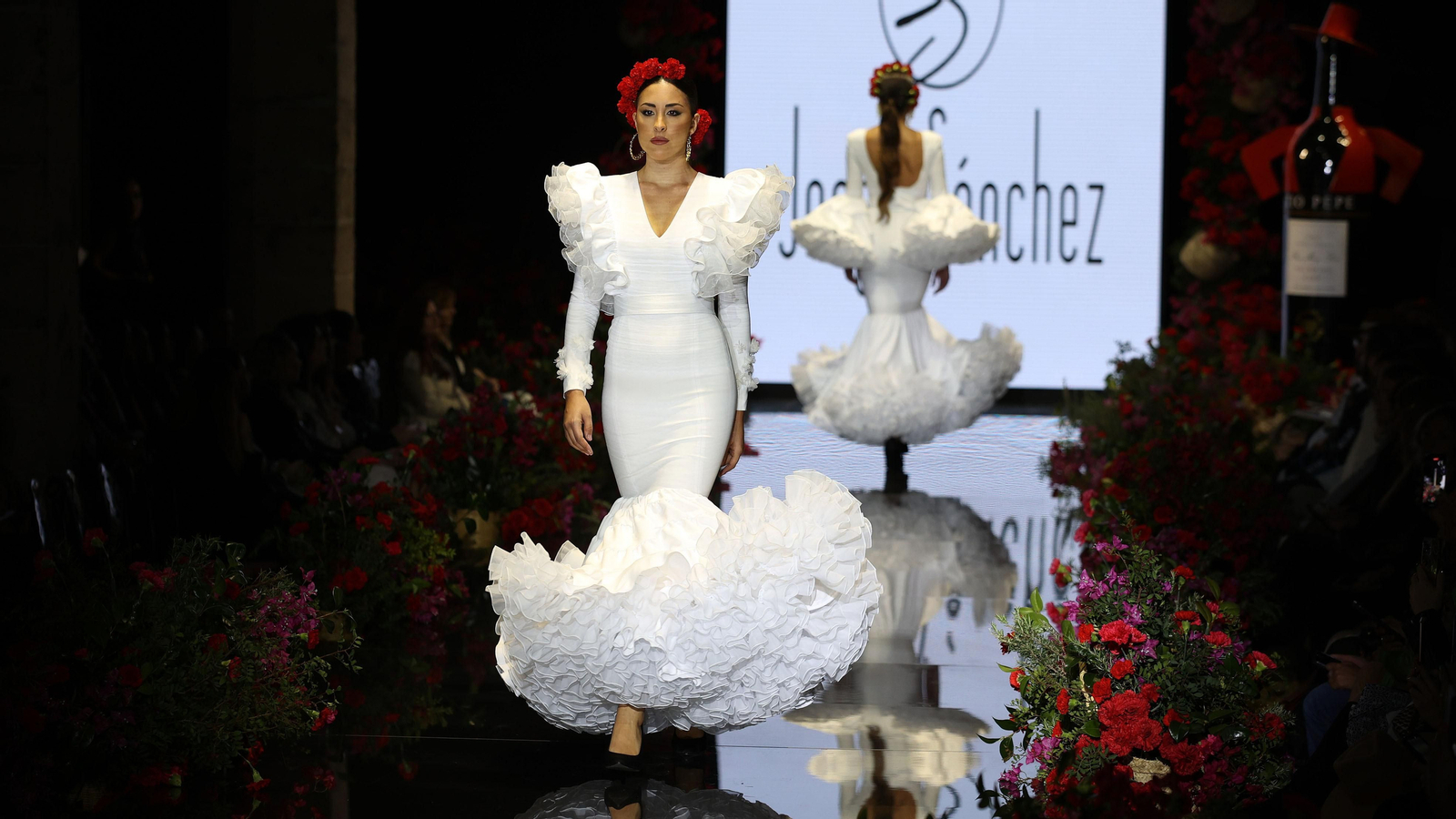 Desfile de Jorge Sánchez en la Pasarela Flamenca Tío Pepe Jerez 2024