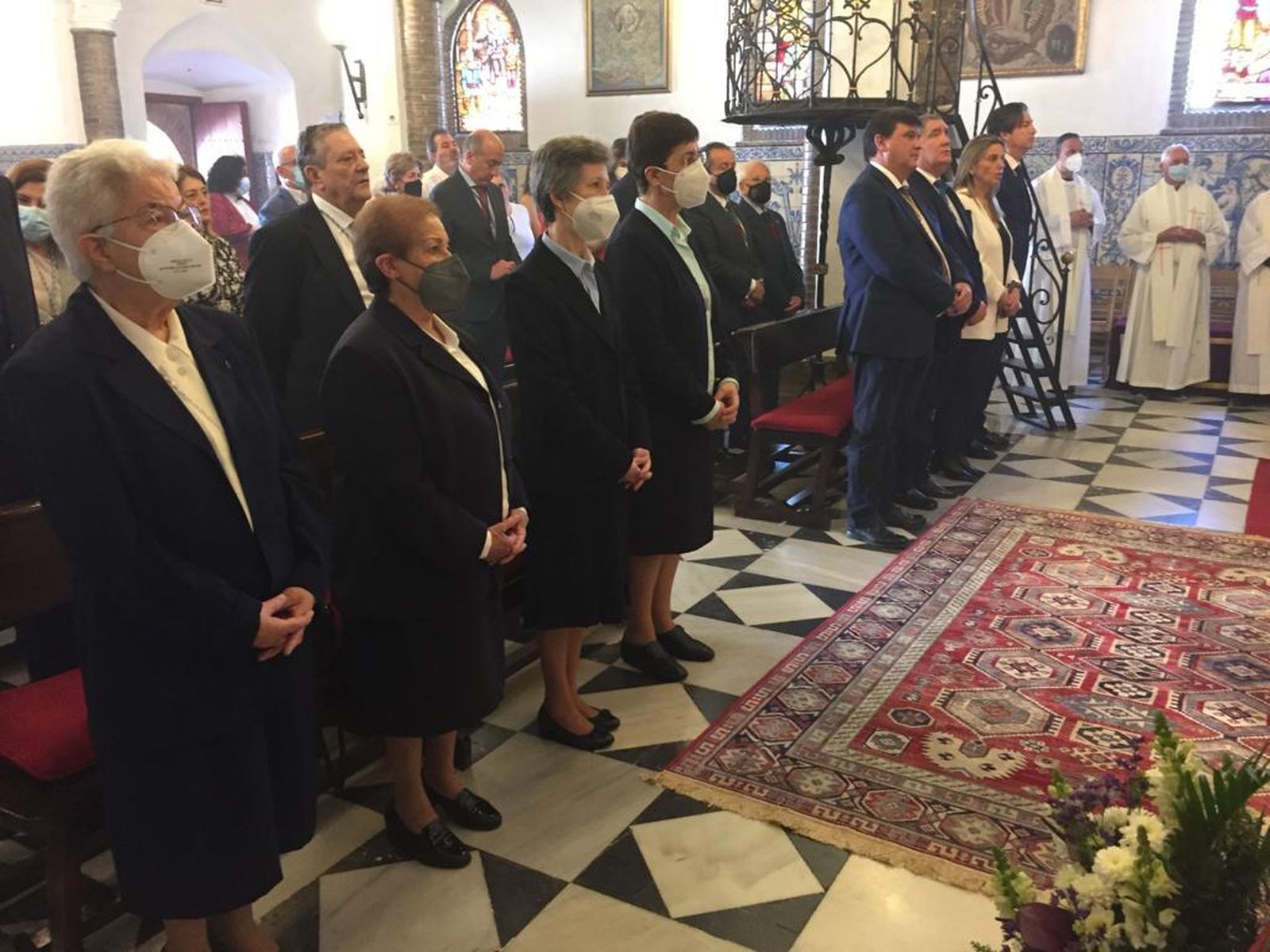 Clausura del Año Jubilar del Centenario de las Misioneras Eucarísticas de Nazaret  (Hermanas Nazarenas) fundadas por San Manuel González, en el santuario de Nuestra Señora de la Cinta.