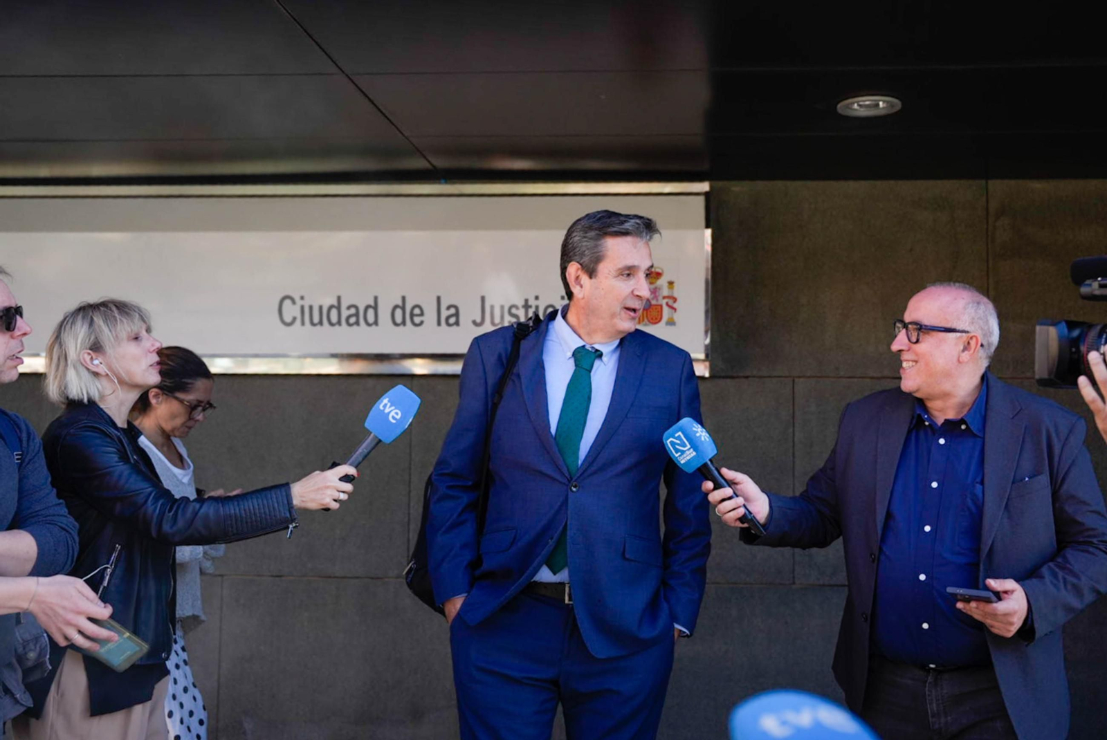 Acusados y abogados en la Ciudad de la Justicia: así ha sido la declaración ante el juez en Almería