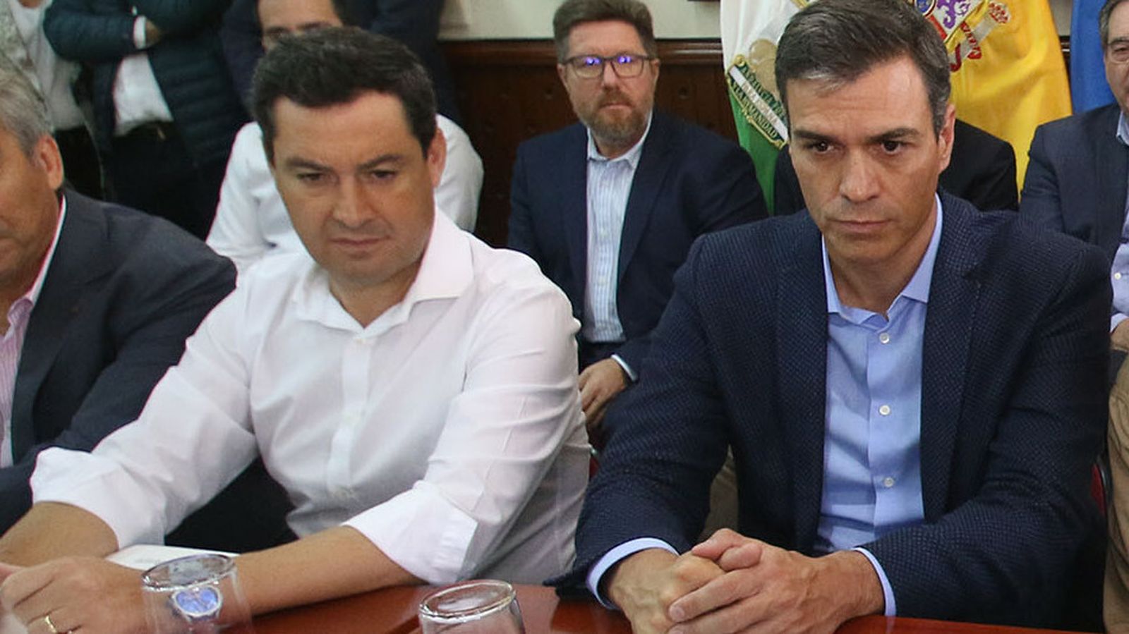 Juanma Moreno y Pedro Sánchez