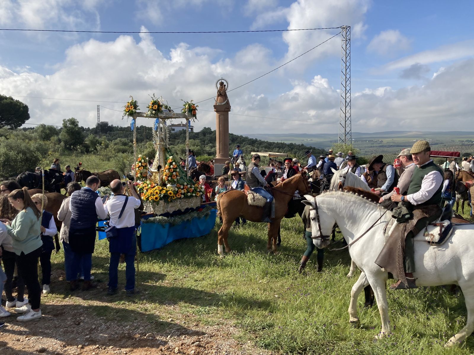 La romería de Veleras de Montoro, en imágenes
