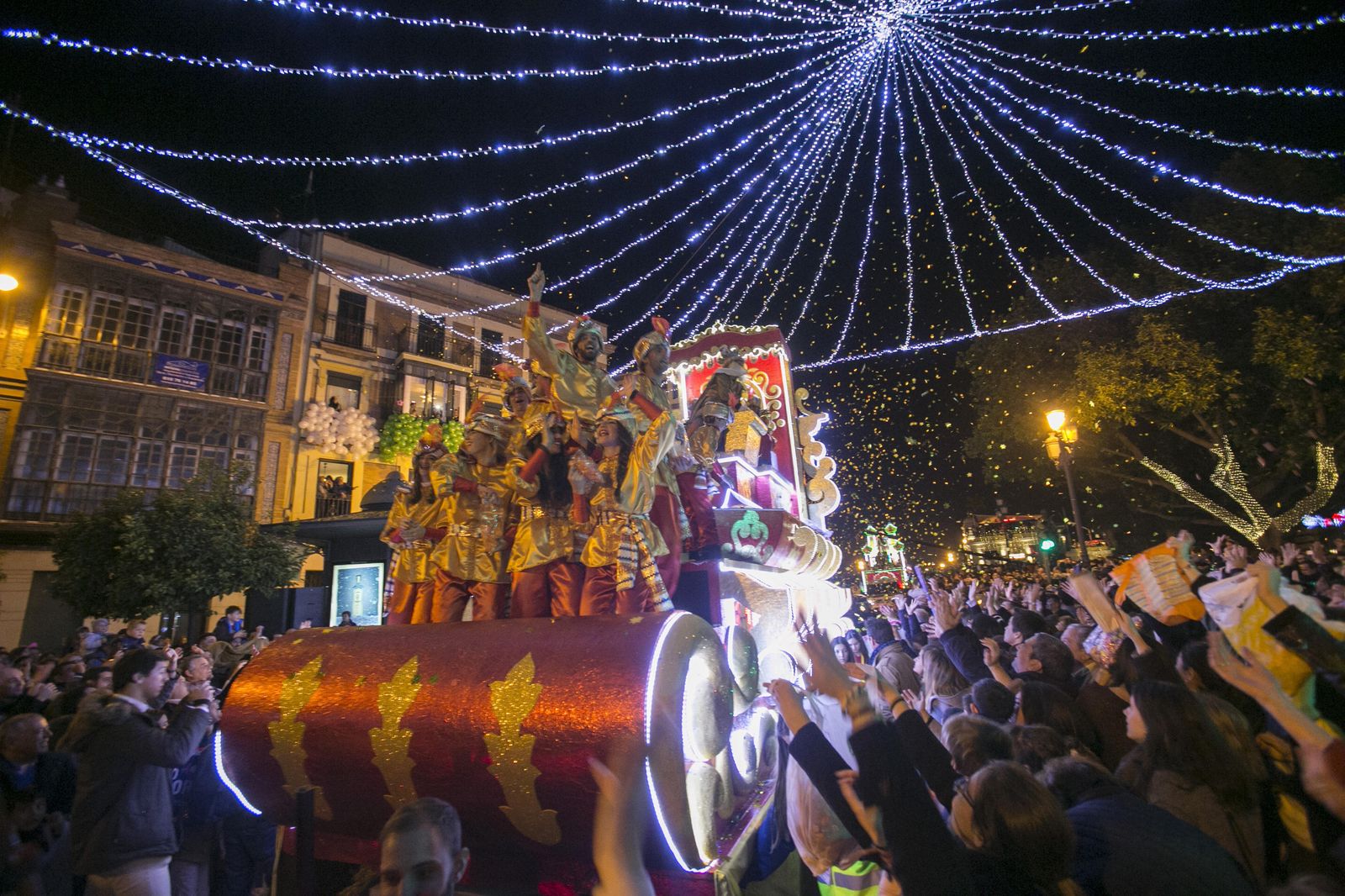 La cabalgata de los Reyes el año pasado.