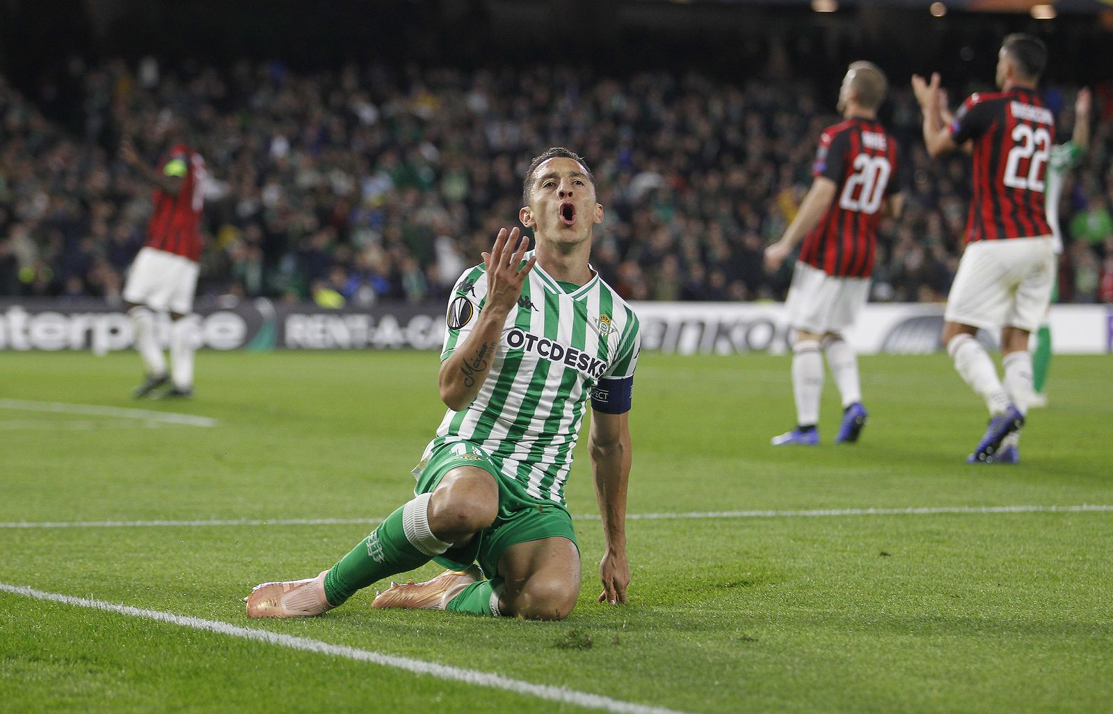 El Betis-Milan, en imágenes