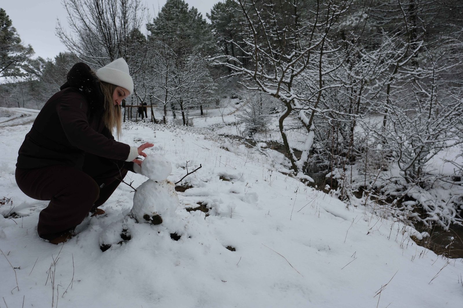 La nieve tiñe de blanco la Serranía de Ronda
