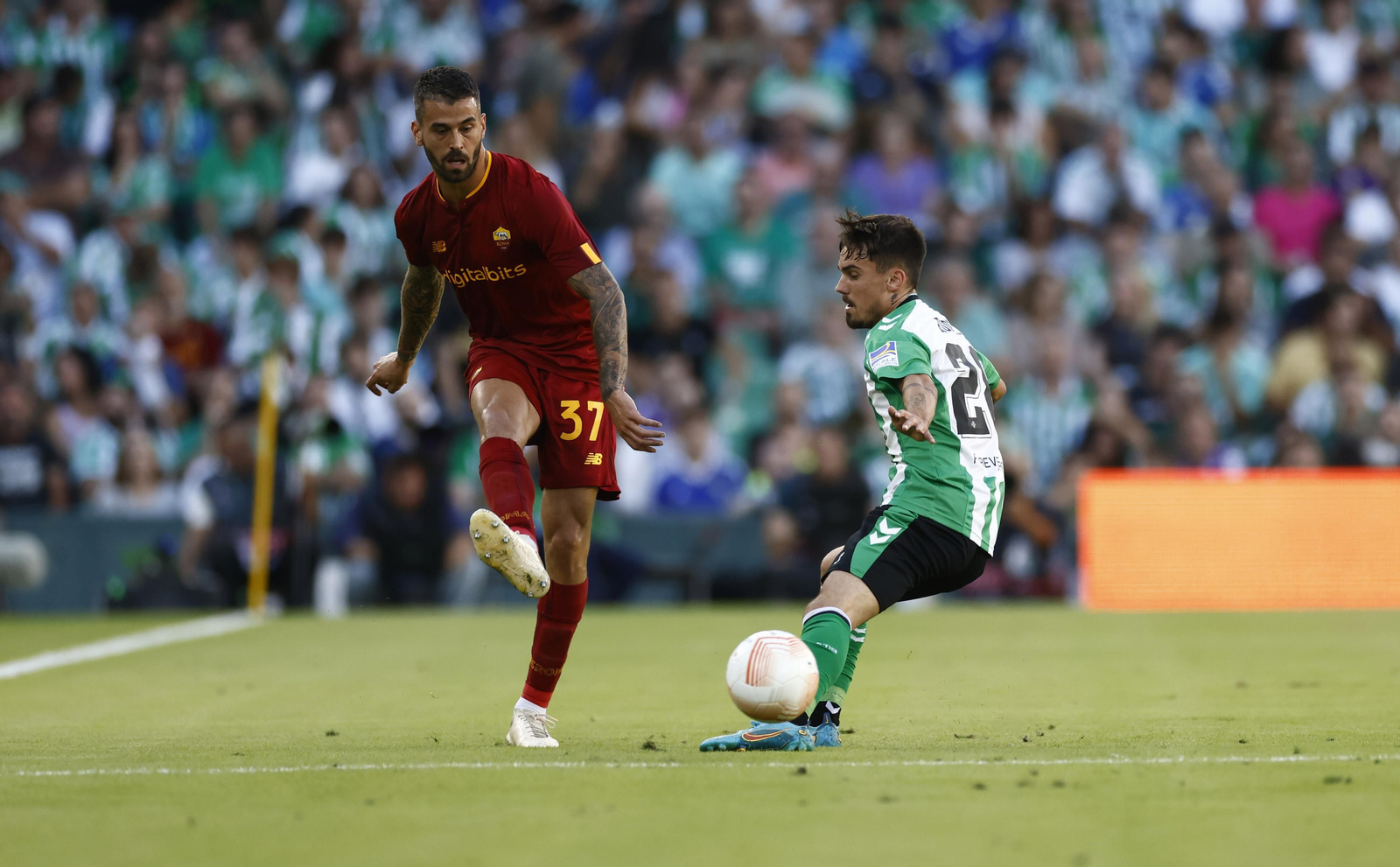 Las imágenes del Betis-Roma