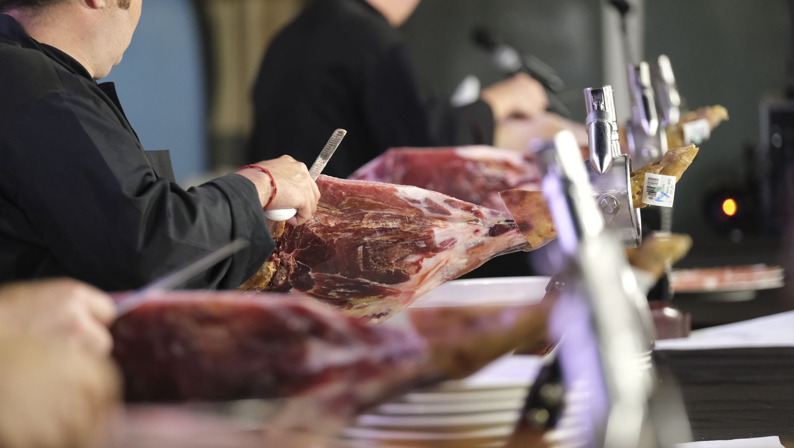 Imágenes del Concurso Nacional de Cortadores de Jamón de Serón