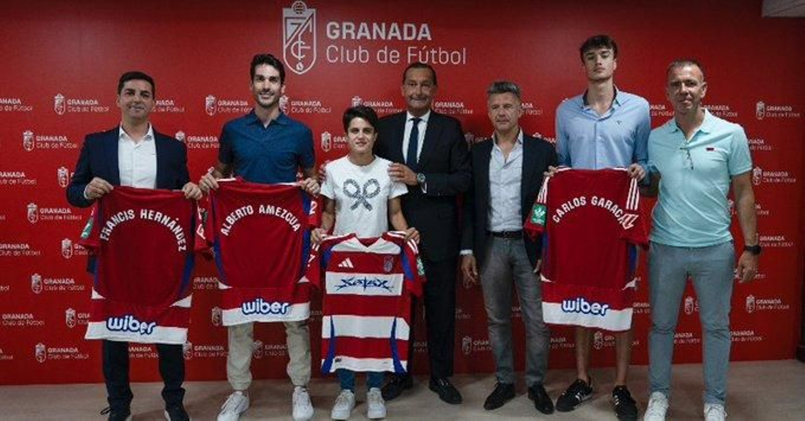 García Amado junto a todos los olímpicos granadinos