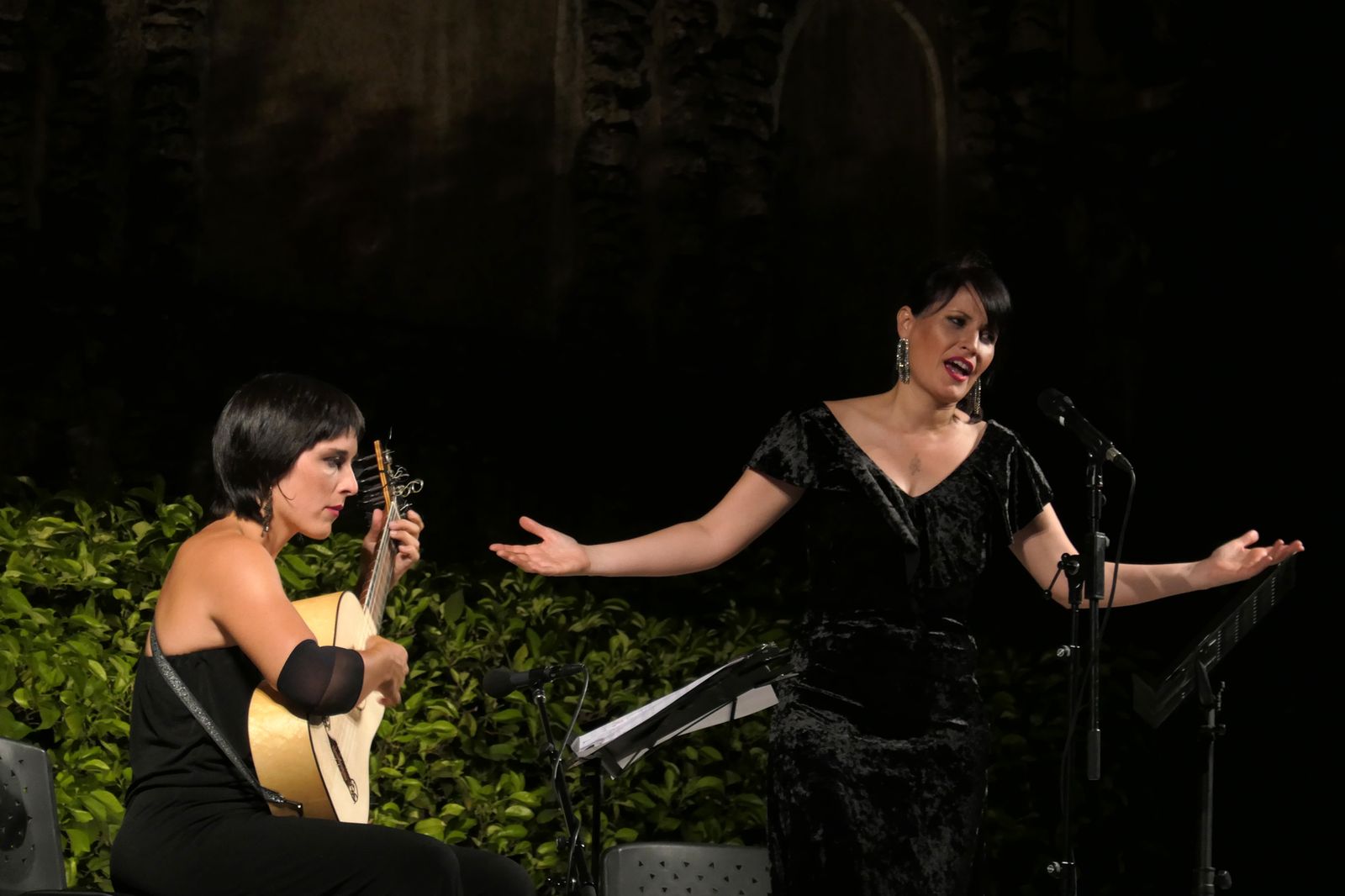 Mariví Blasco y Belisana Ruiz interpretan música de José Marín en el Alcázar