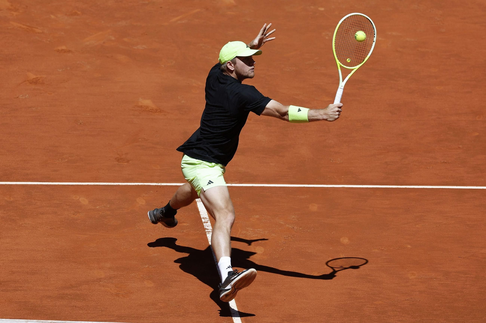 Alejandro Davidovich-Alexander Zverev de Madrid, en fotos