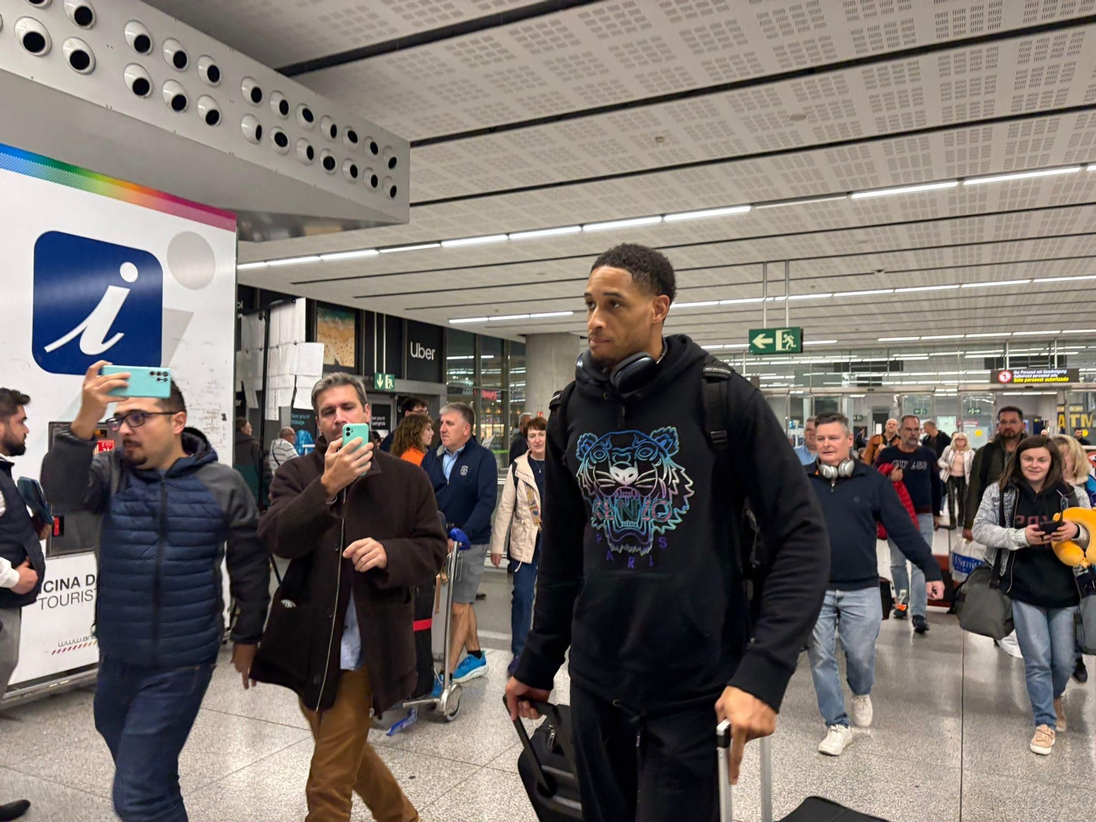 Augustine Rubit, primeras fotos en Málaga