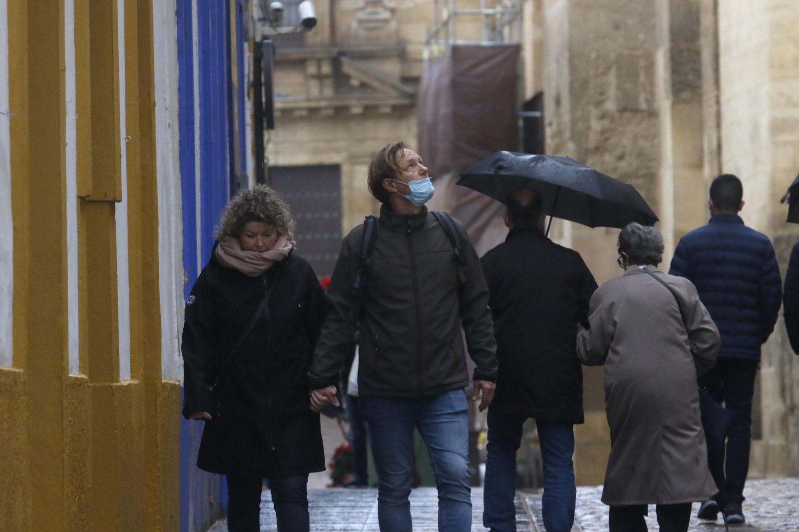 Un día de Navidad en Córdoba pasado por agua, en fotografías