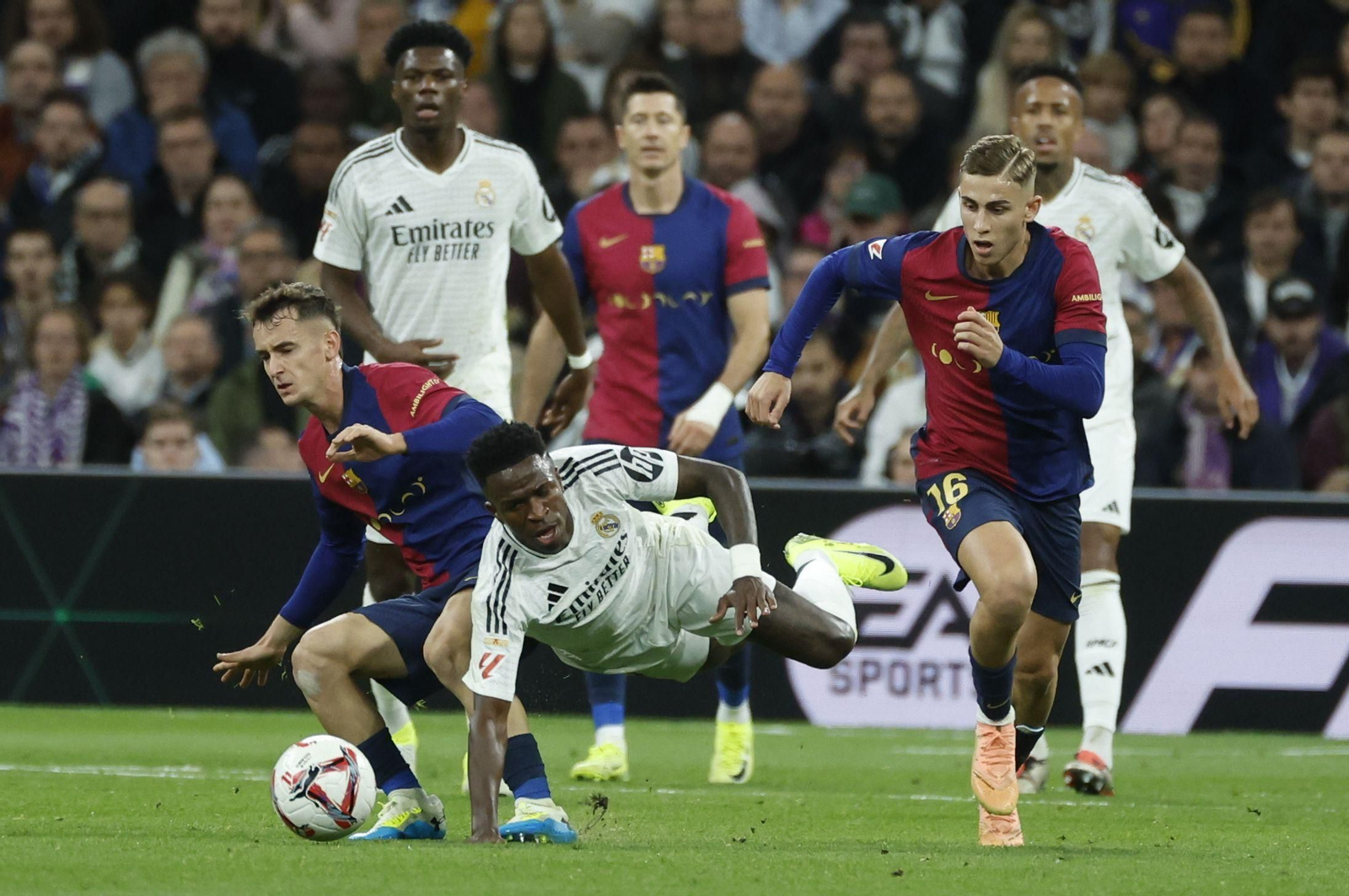 La prolongación del Real Madrid - Barcelona: todas las fotos
