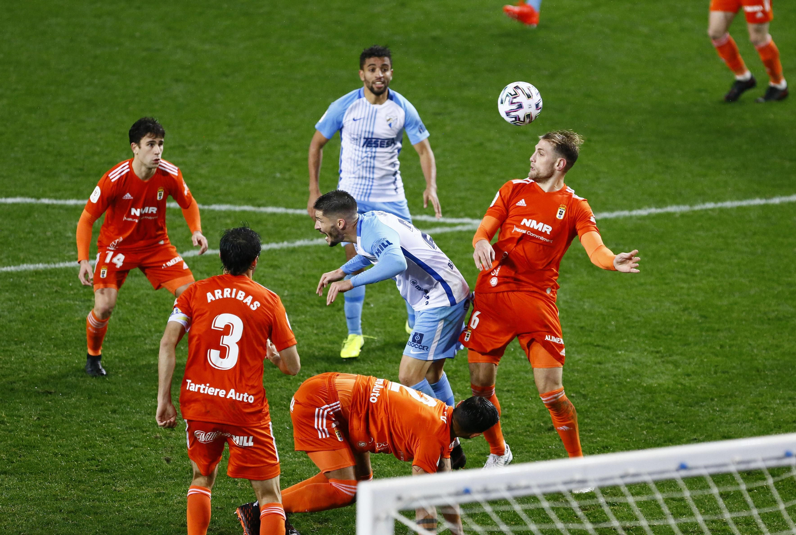 Las fotos del Málaga CF - Real Oviedo de Copa del Rey