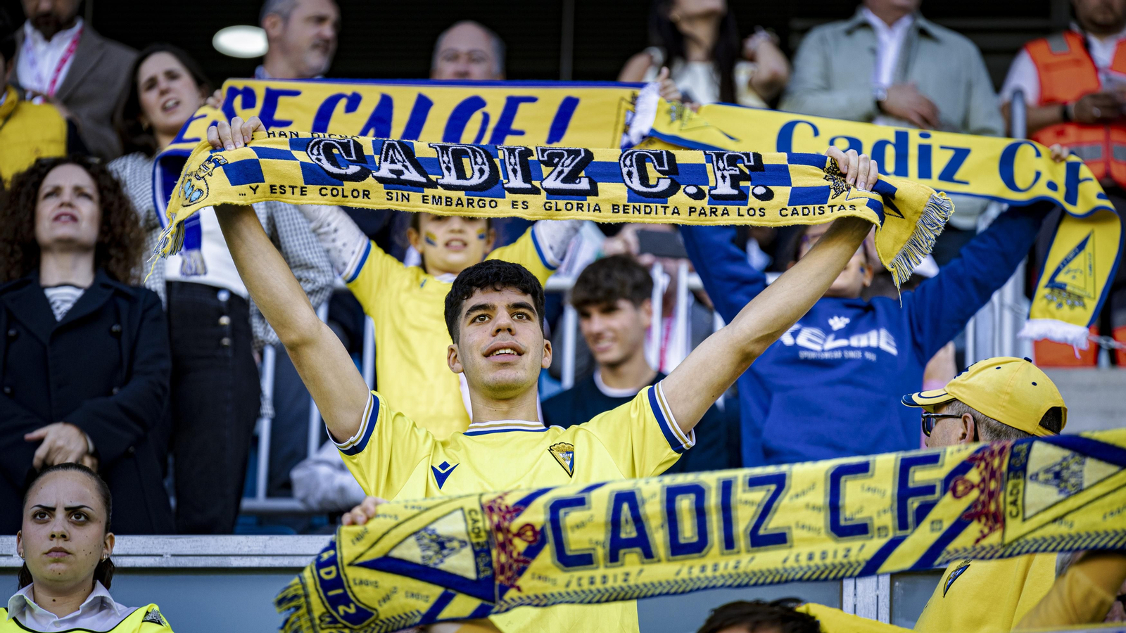 Partido del Cádiz CF contra la UD Las Palmas