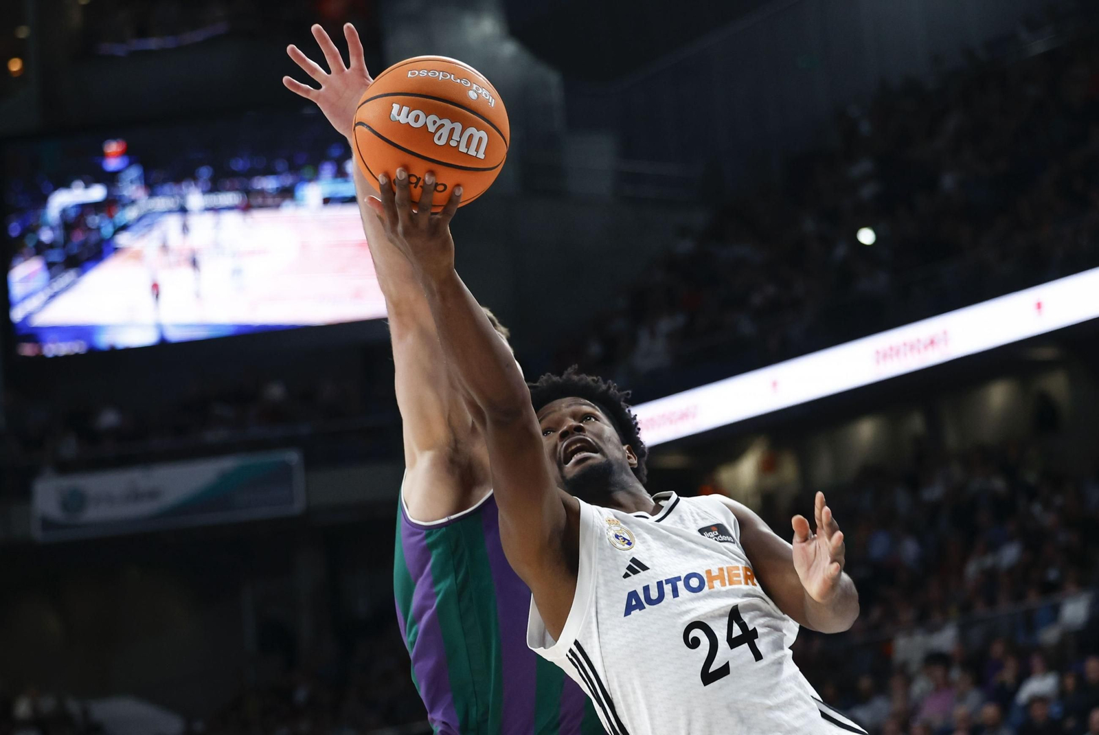 El Real Madrid-Unicaja, en fotos