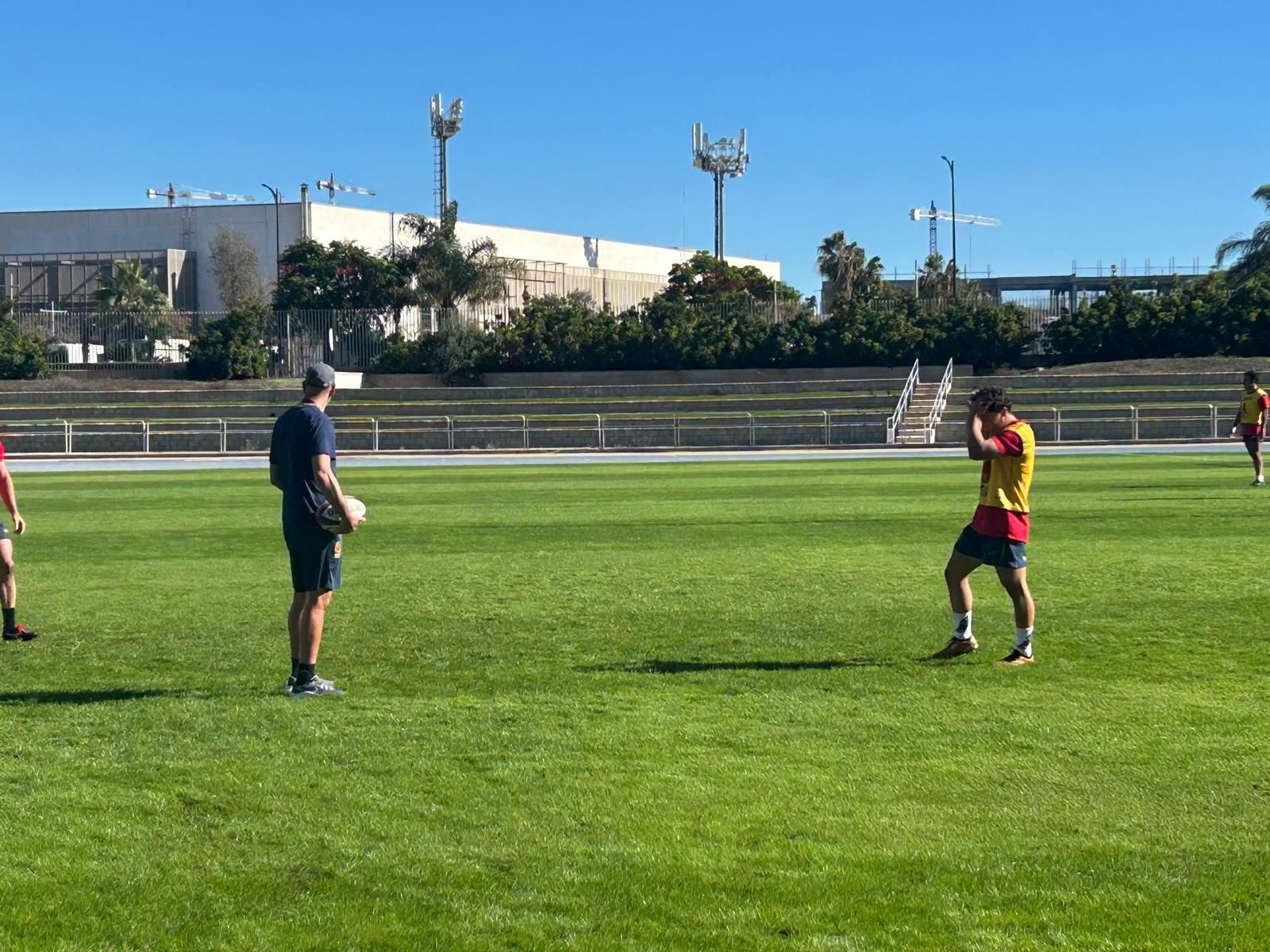 España ya prepara el duelo con Fiyi en el Ciudad de Málaga