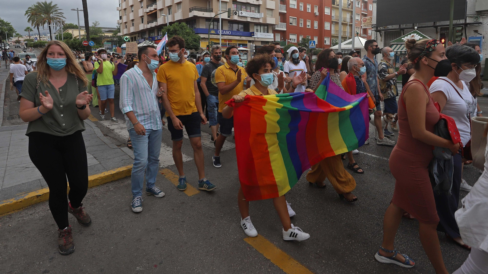 Fotos de la quinta manifestación del Orgullo LGTBI en Algeciras