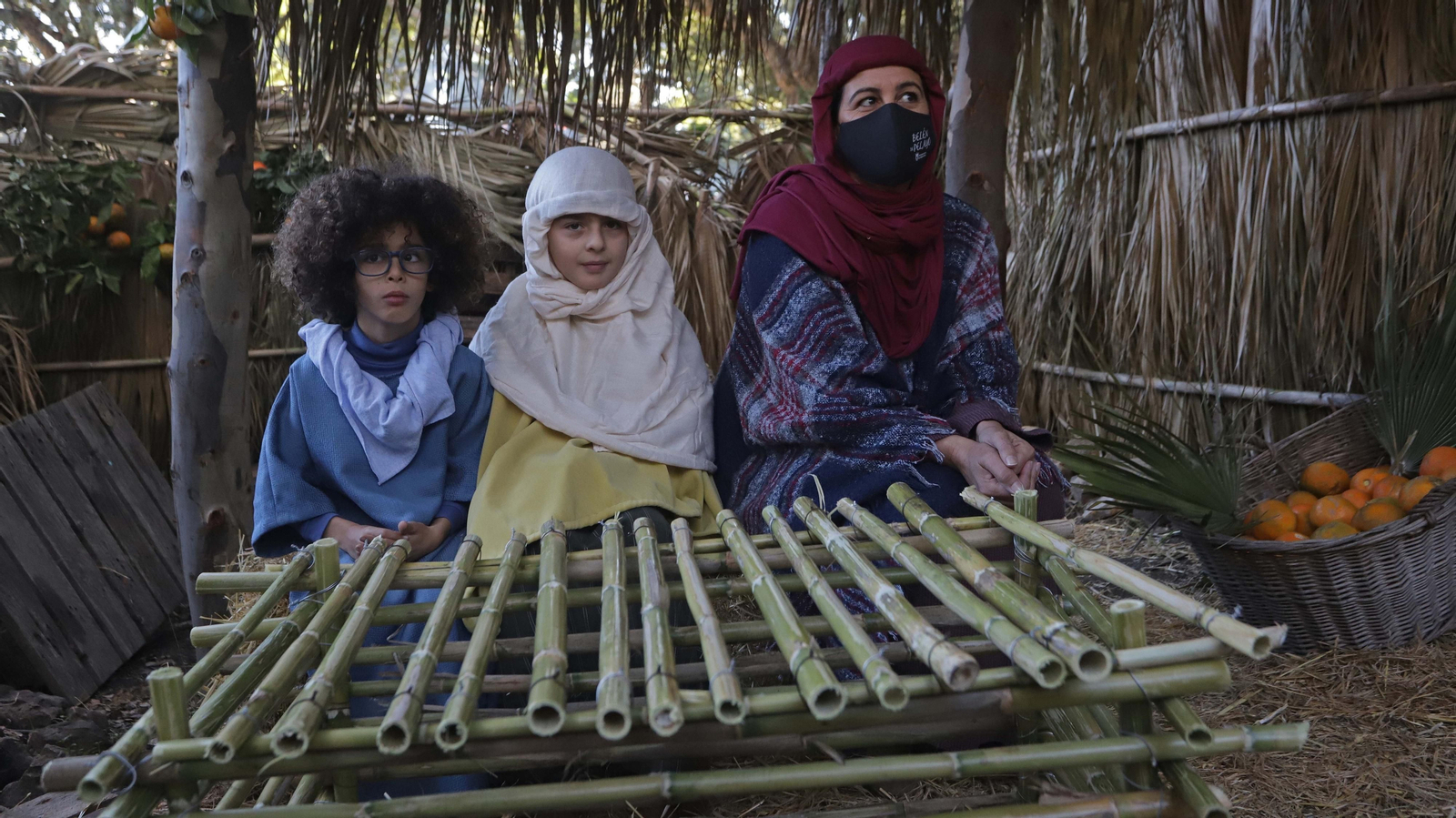 El belén viviente de Pelayo.