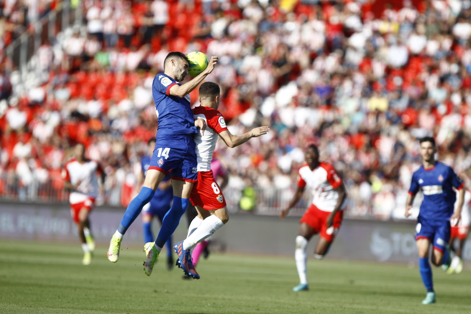 Imágenes del partido U.D. Almería-S.D. Amorebieta