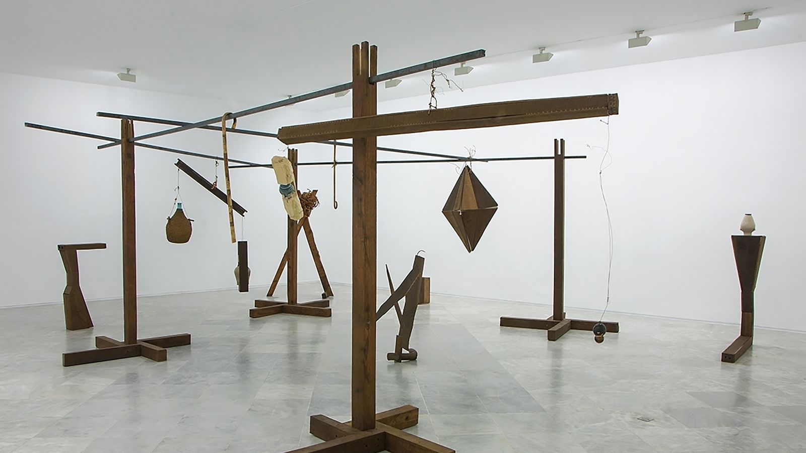 La pieza 'Corrales', con la que se cierra la muestra.