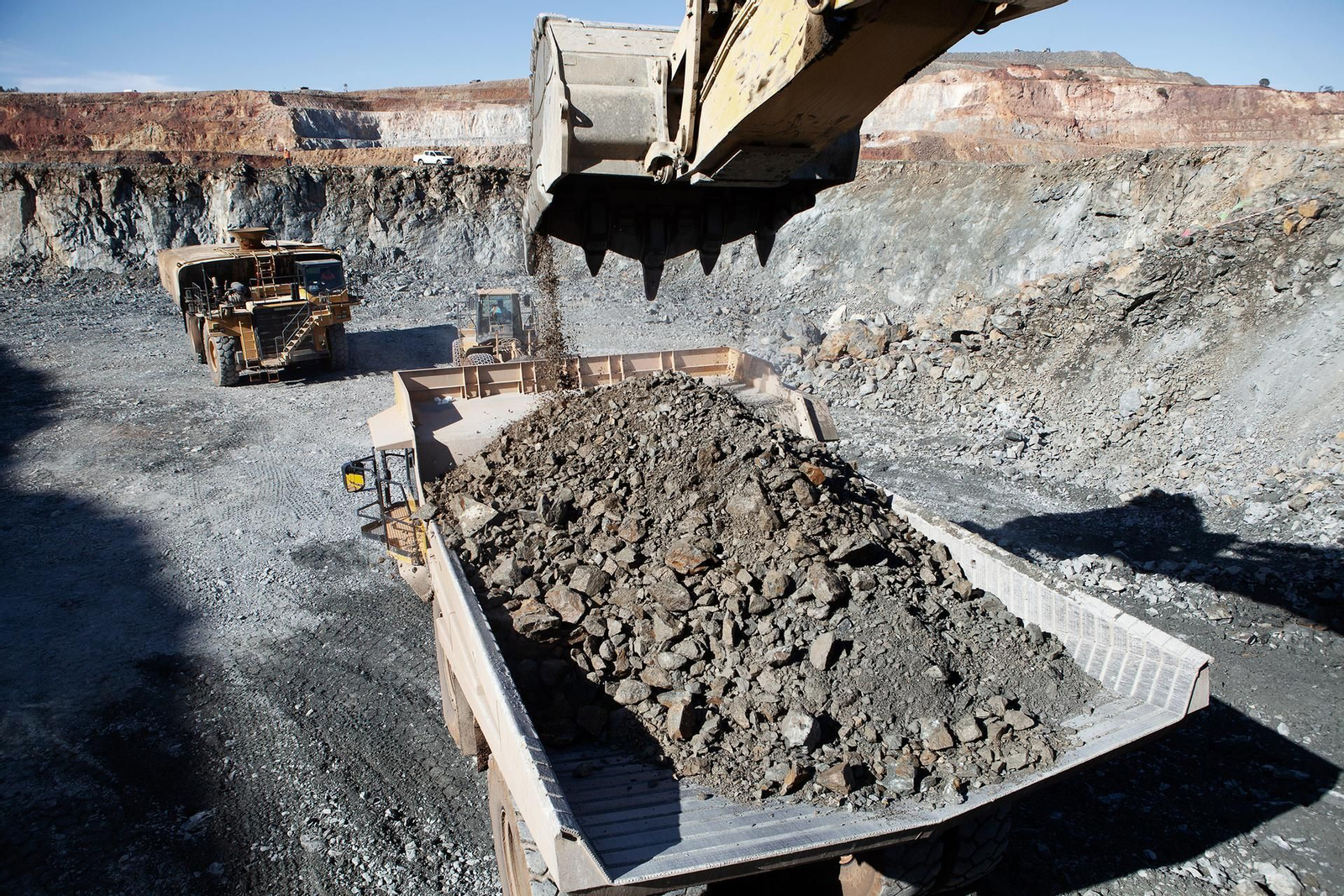 Una zona de las minas de Riotinto.