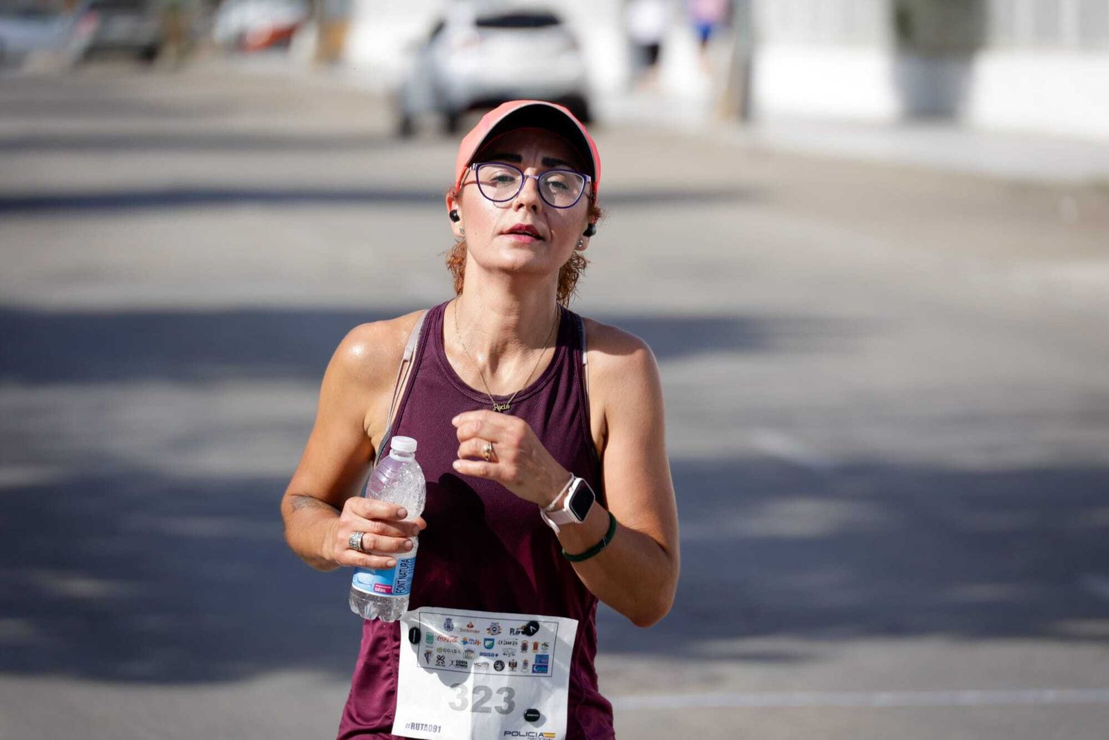 Las imágenes de la carrera Ruta 091 Kilómetros Solidarios celebrada en San Fernando
