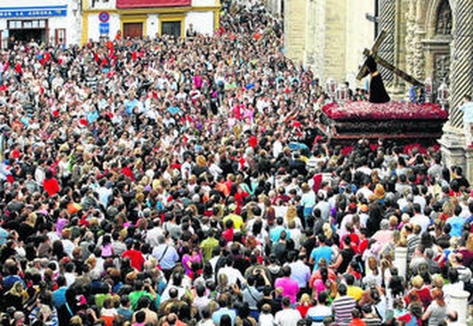Recogida del Nazareno en la Semana Santa de 2008.