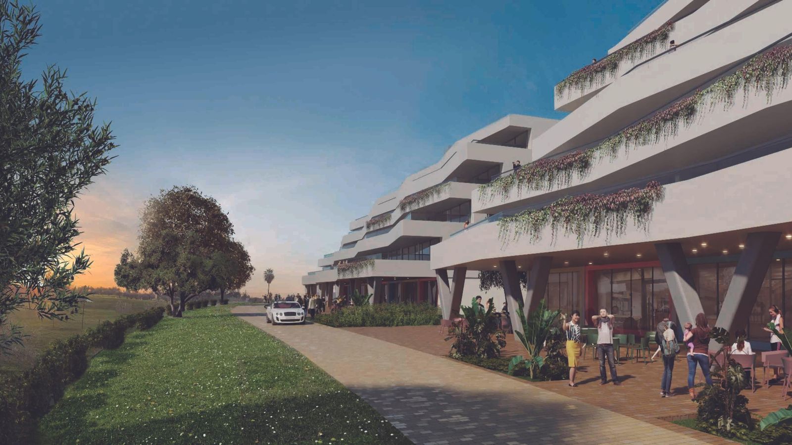 Recreación del futuro ecobarrio