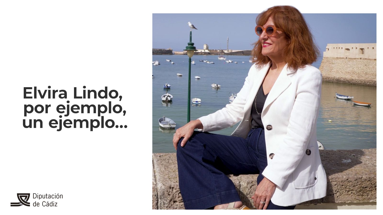 Cartel del documental sobre Elvira Lindo.