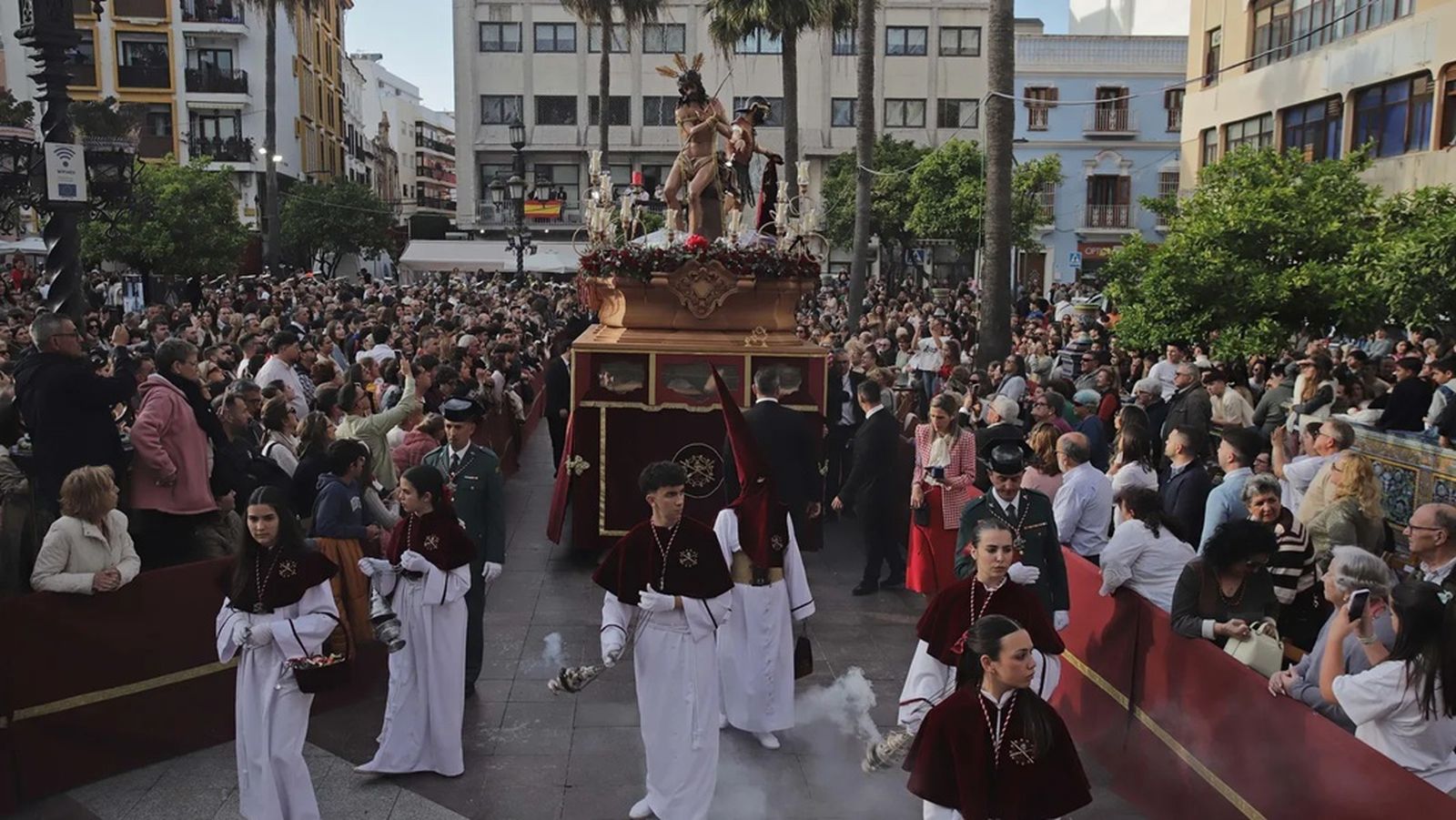 Jesús Coronado de Espinas, al paso por la Carrera Oficial en 2025.