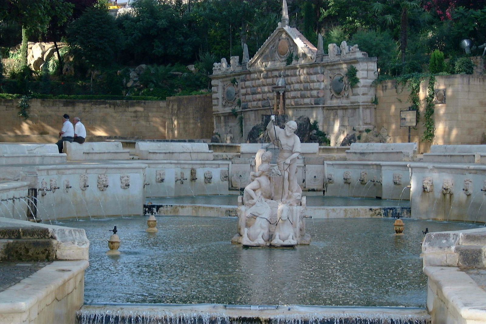 Parque de la Fuente del Rey, en Priego de Córdoba.