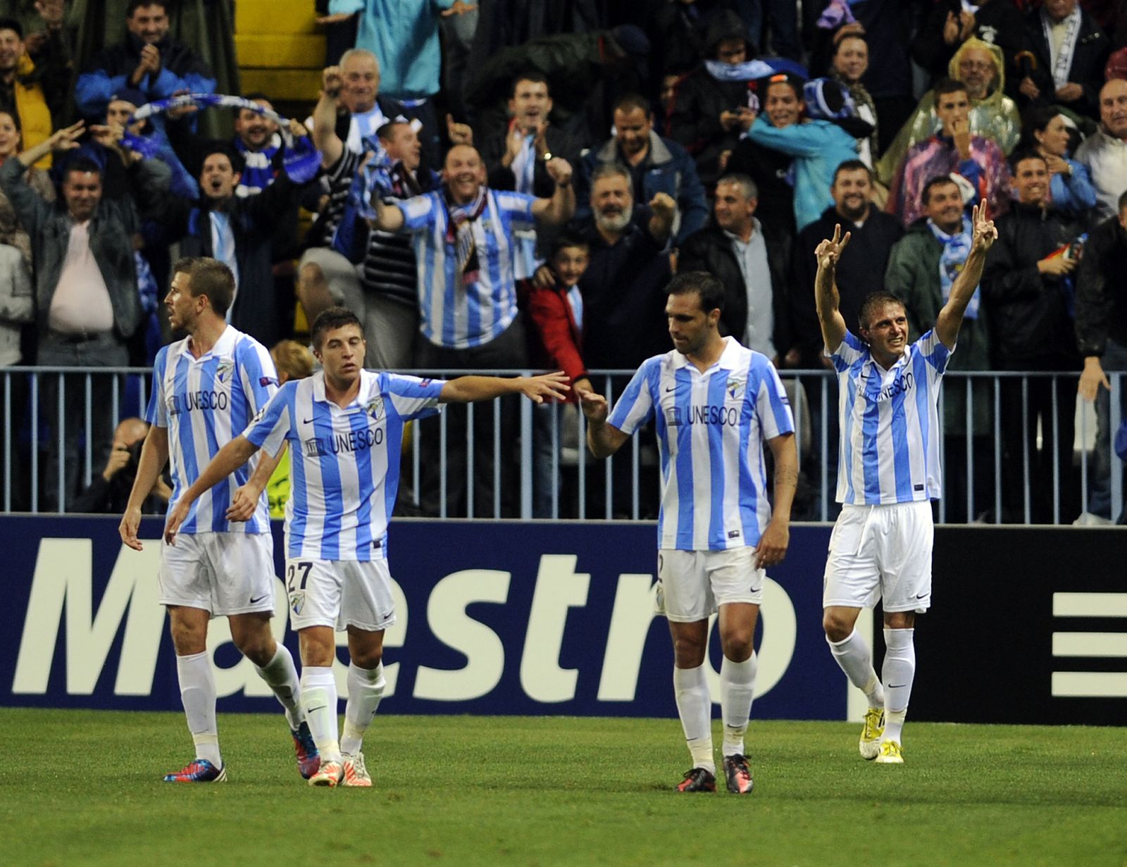 Las camisetas más icónicas del Málaga CF: Champions, Intertoto, UEFA, ascensos