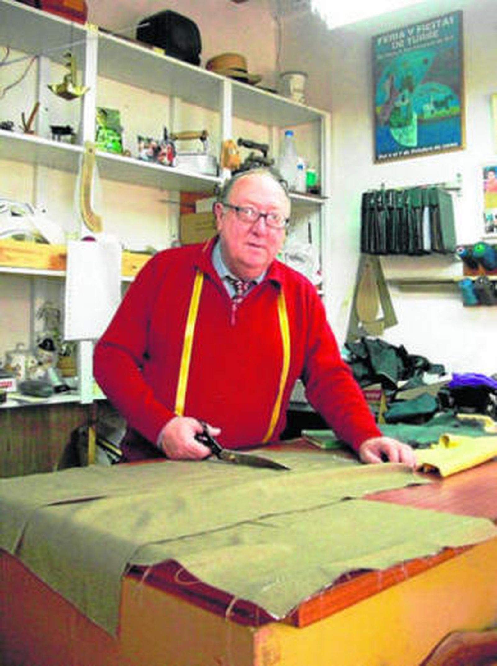 Jacinto Martínez Balastegui, el sastre de Lubrín.