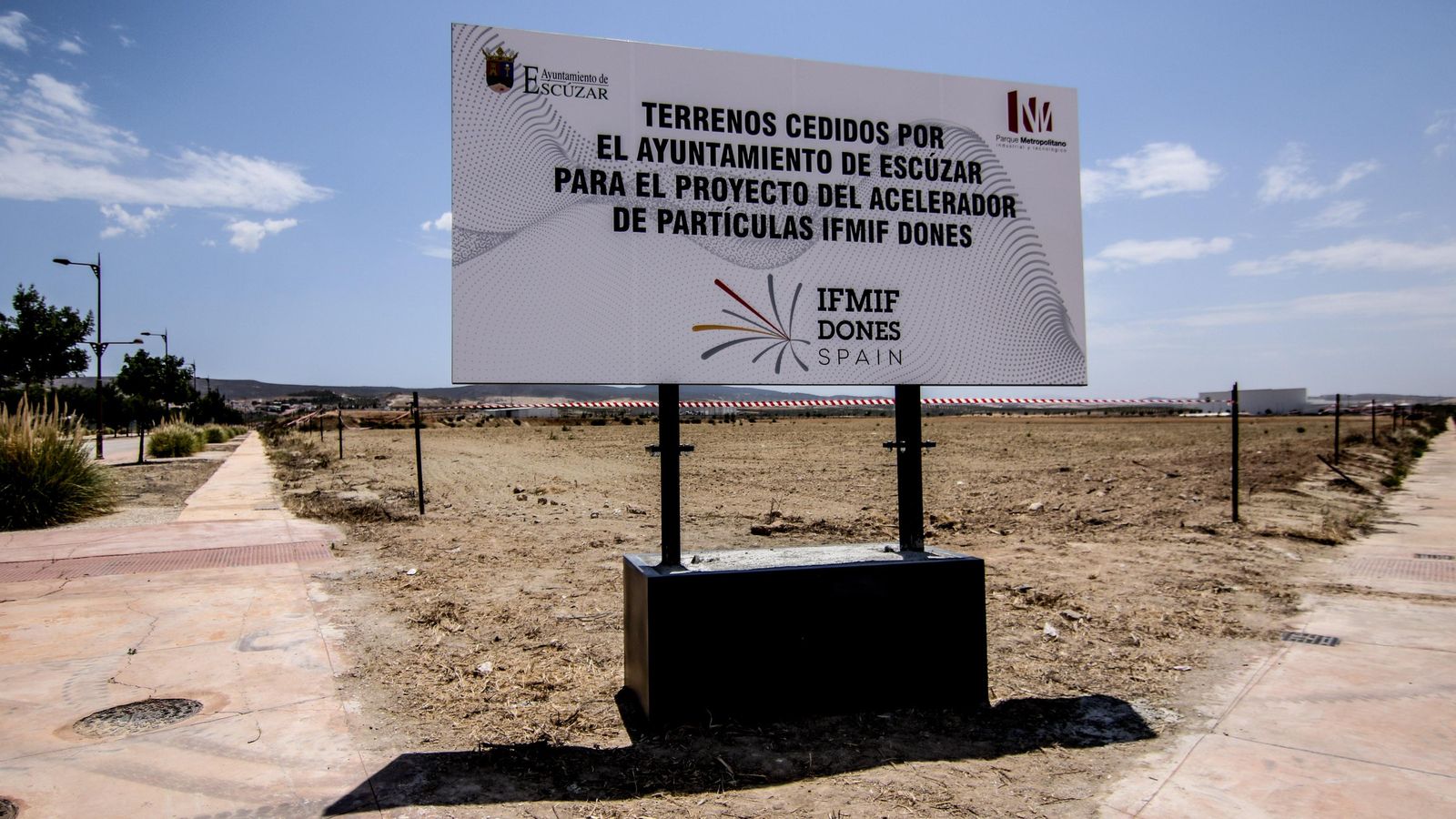 Terrenos de Escúzar donde se pretende construir el acelerador de partículas Terrenos de Escúzar donde se pretende construir el acelerador de partículas