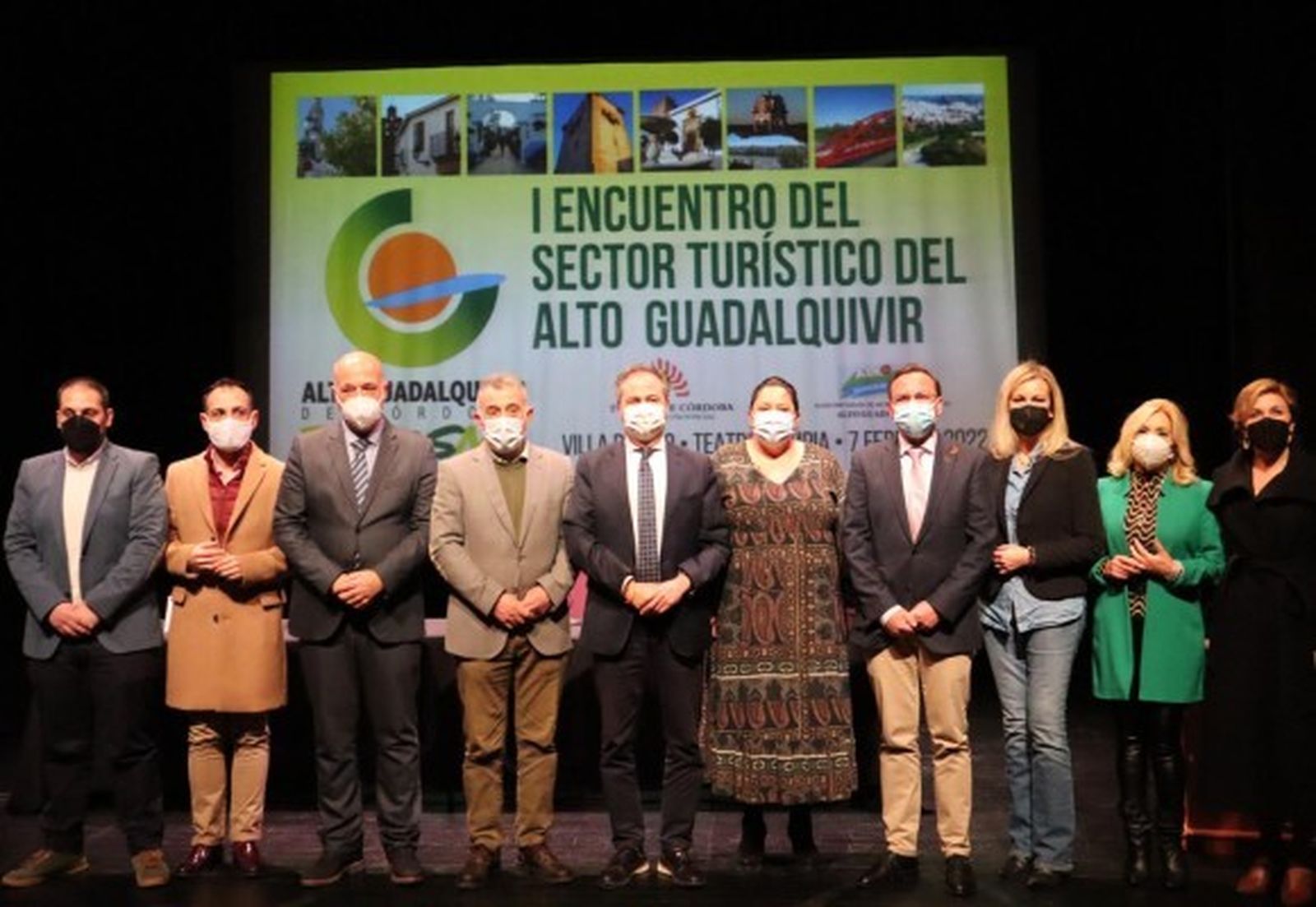 Asistentes al I Encuentro del Alto Guadalquivir.