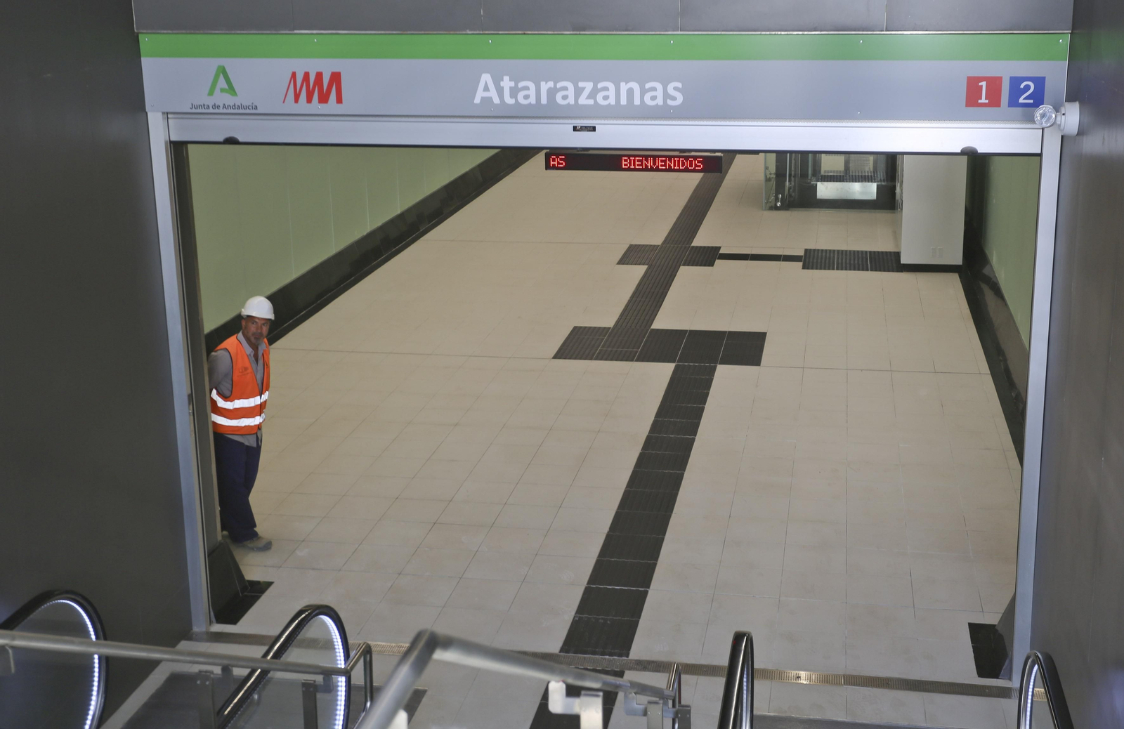 El Metro al Centro de Málaga: fotos de las estaciones Atarazanas y Guadalmedina El Metro al Centro de Málaga: fotos de las estaciones Atarazanas y Guadalmedina