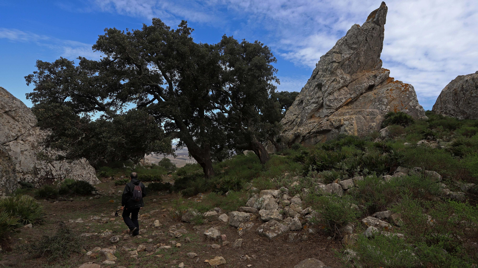 Fotos del asentamiento Turdetano de la Sierra de la Plata  en Tarifa