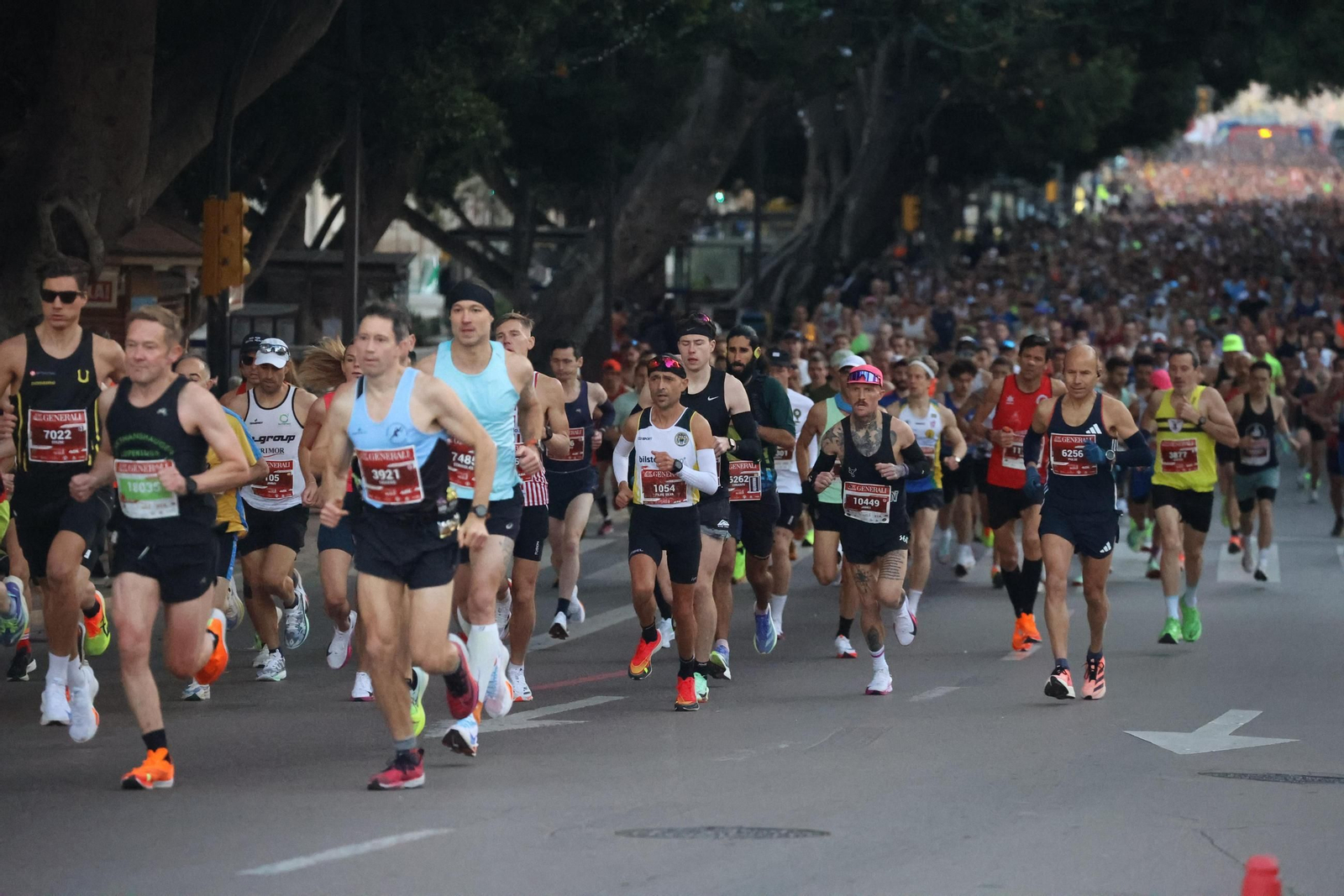 Las mejores fotos de la Maratón de Málaga 2024