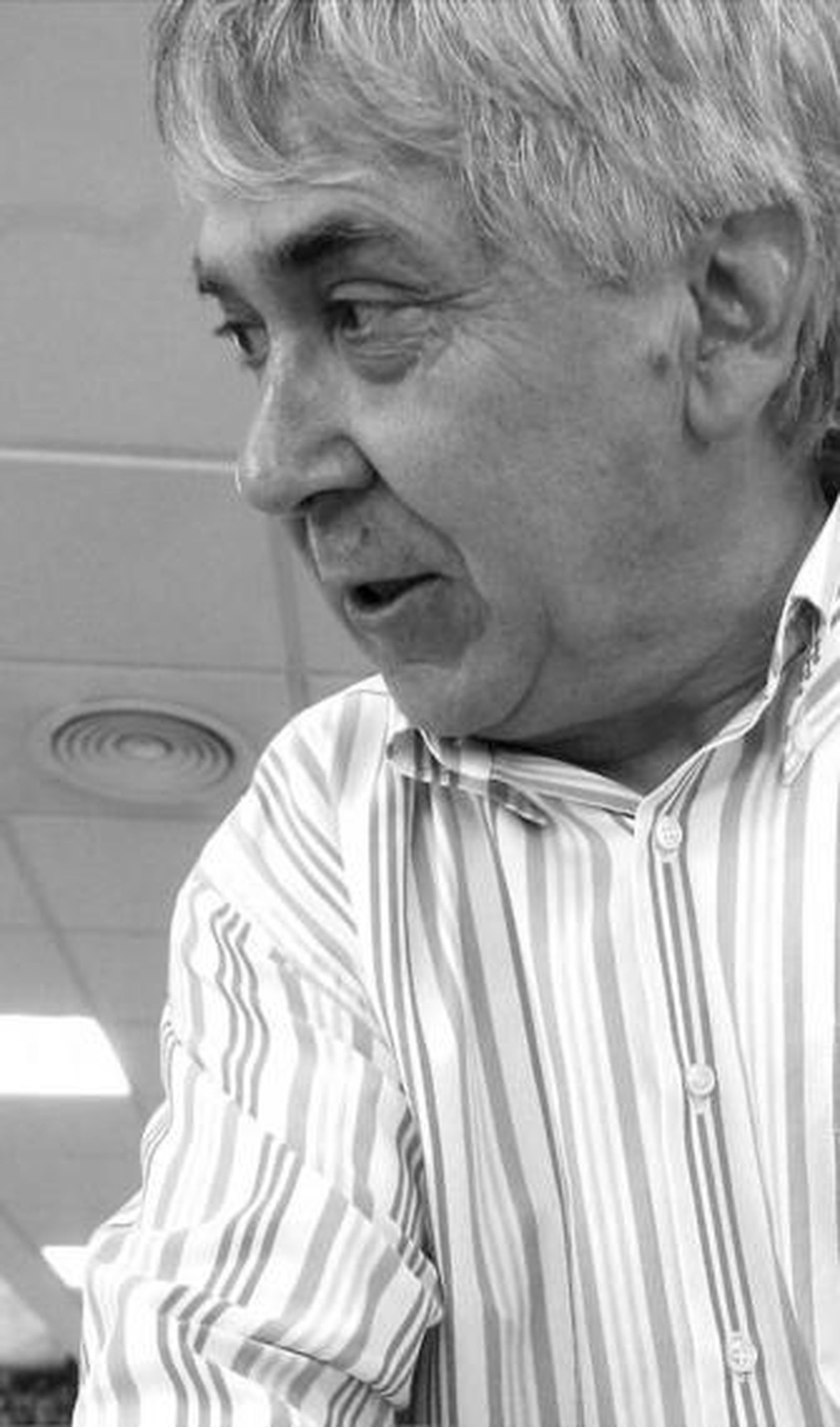 Antonio Muñoz, en el transcurso de una reciente entrevista.