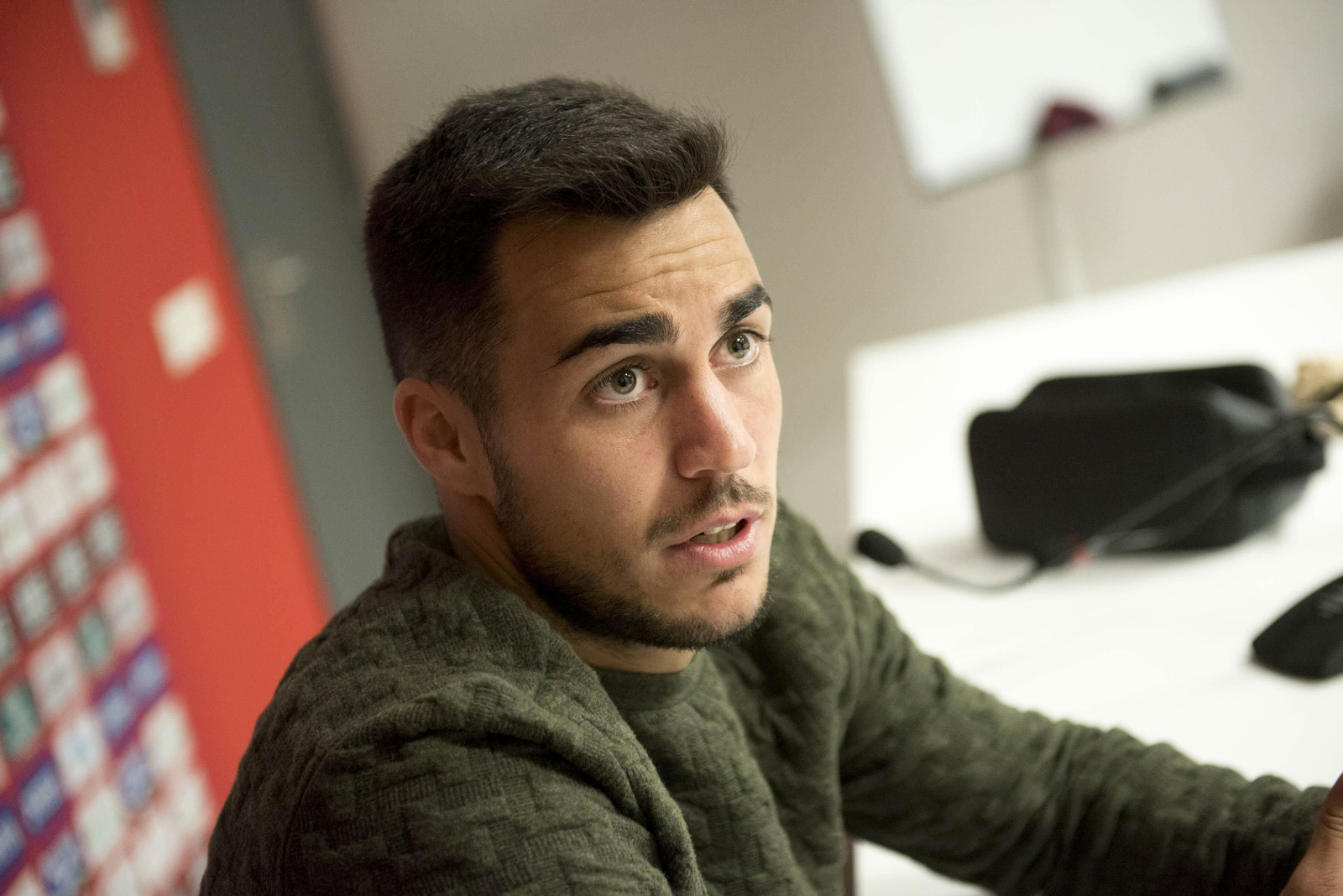 El exrojiblanco Joselu Moreno.