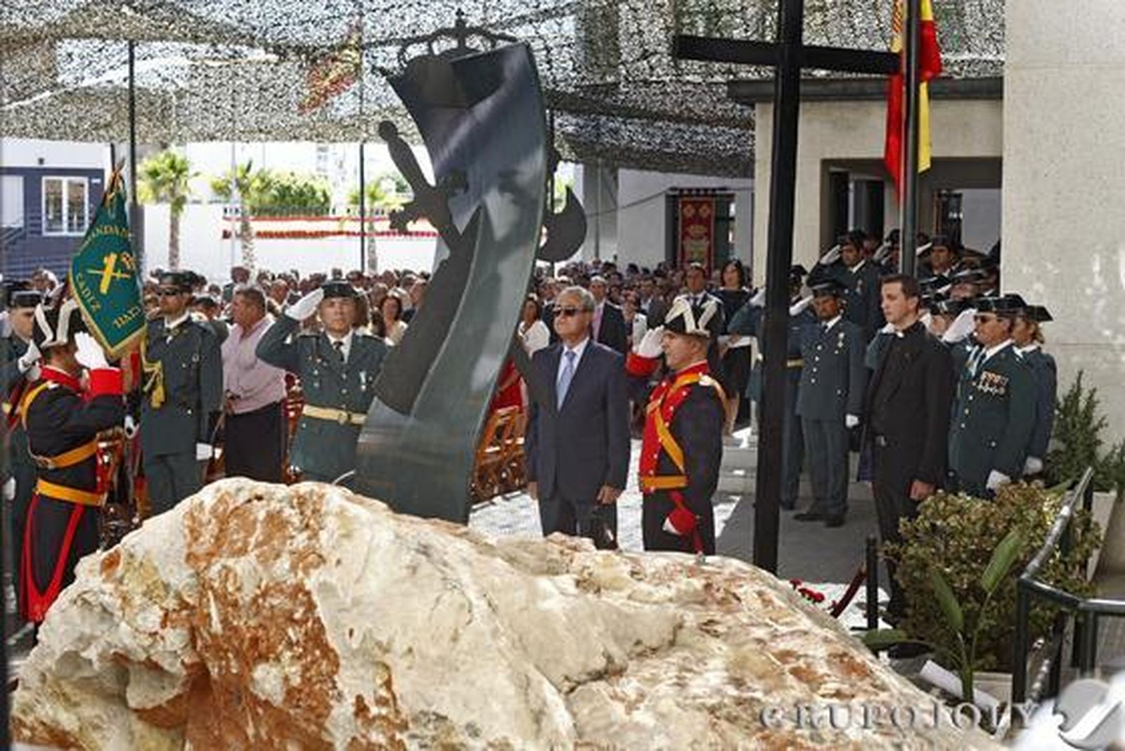 La Guardia Civil celebra el Día de su Patrona, la Virgen del Pilar. 

Foto: Jesus Marin