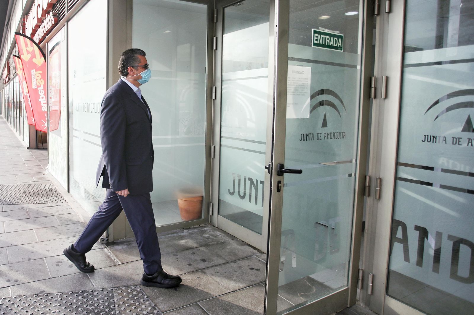 Francisco Javier López Luna antes de entrar a juicio en noviembre de 2020.